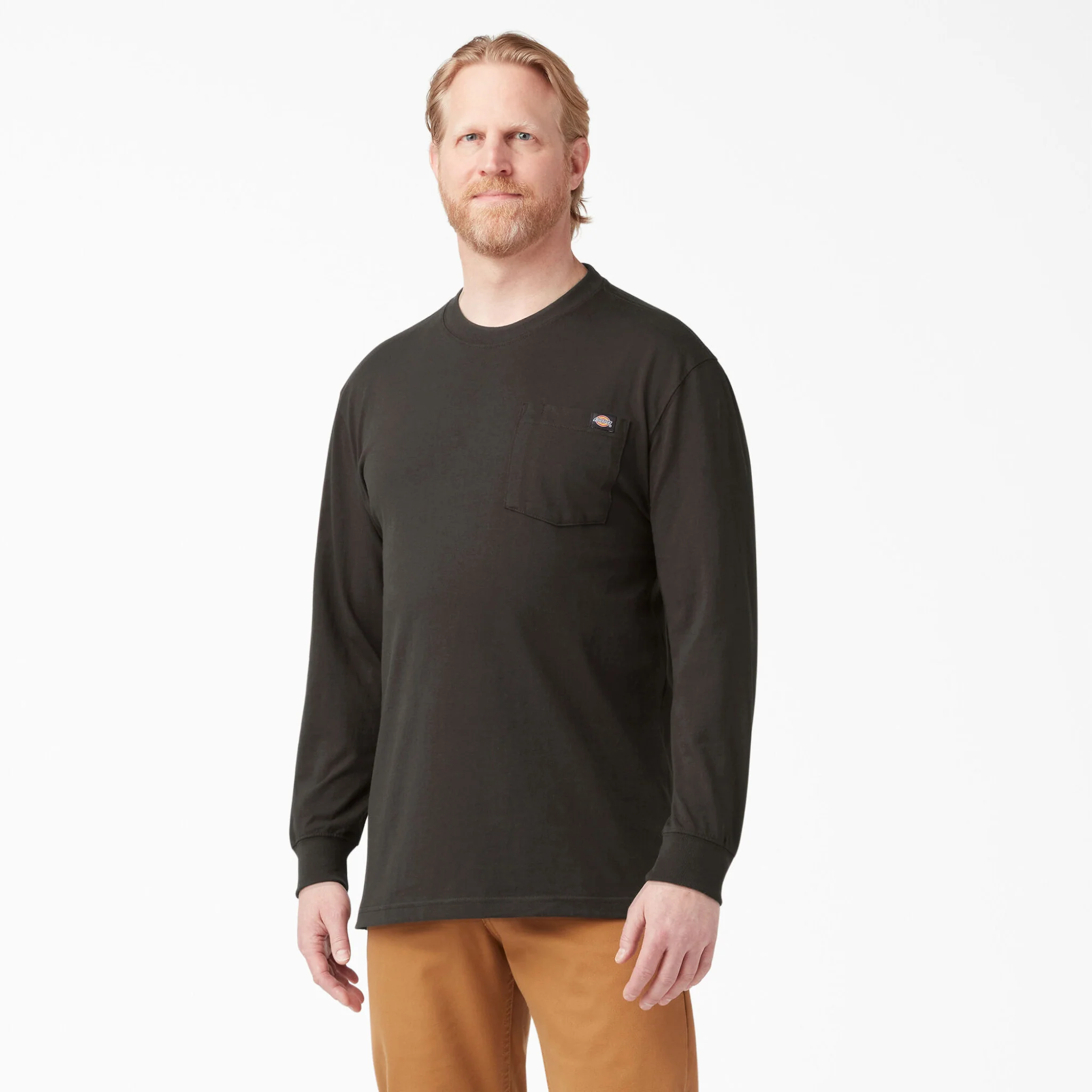 Dickies Heavyweight Long Sleeve Pocket T-Shirt - Image 6