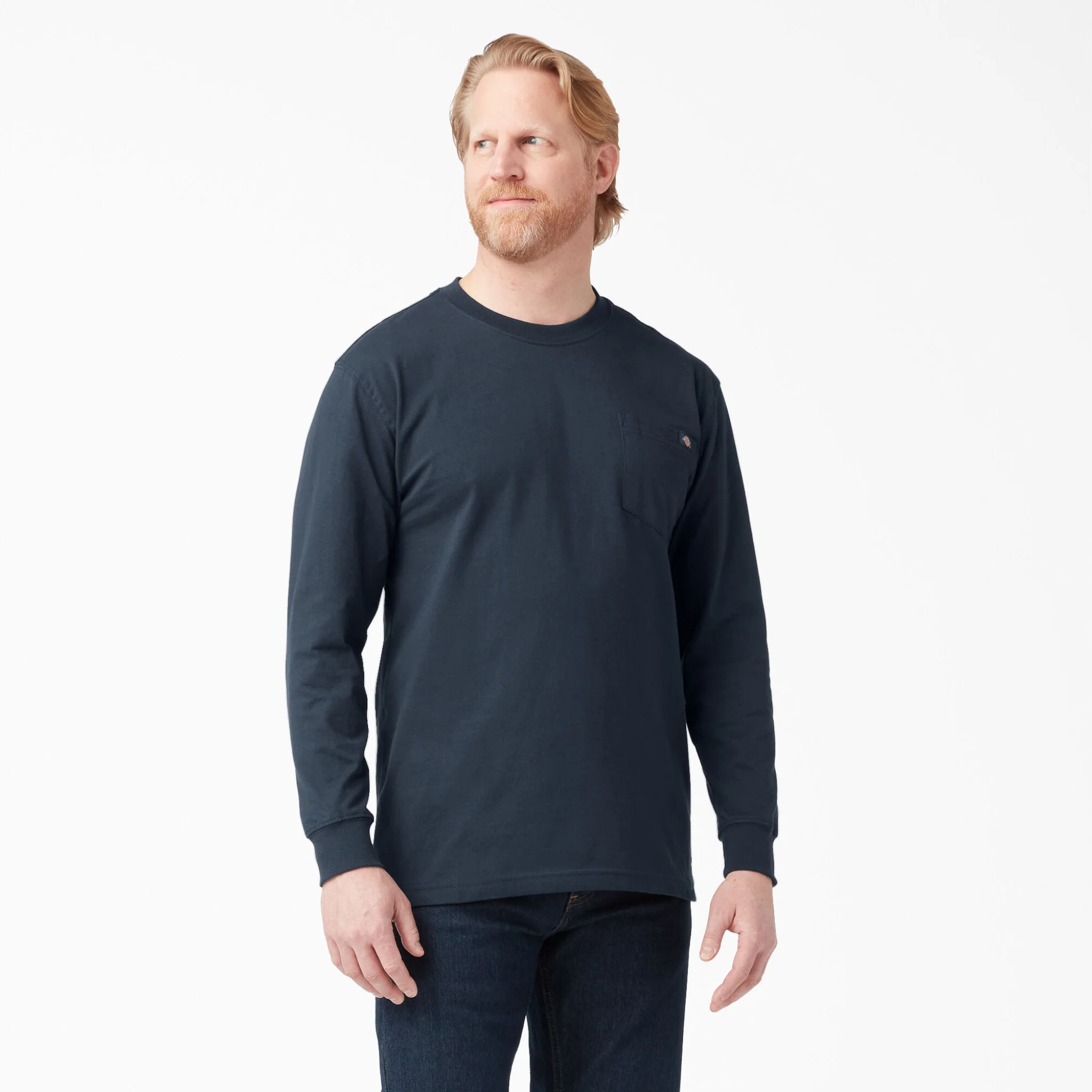 Dickies Heavyweight Long Sleeve Pocket T-Shirt - Image 8