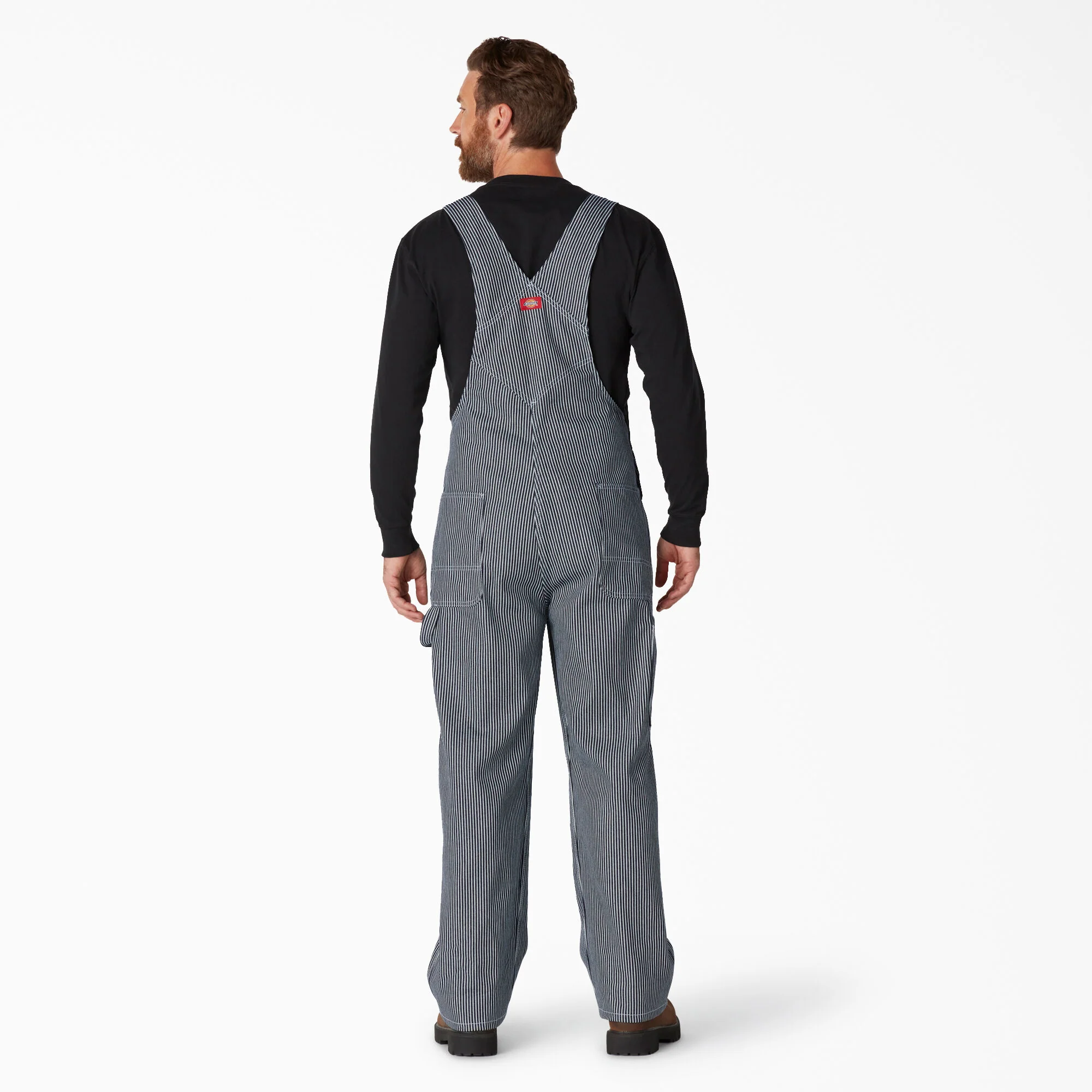 Dickies Hickory Stripe Bib Overalls - 83297HS - Image 3