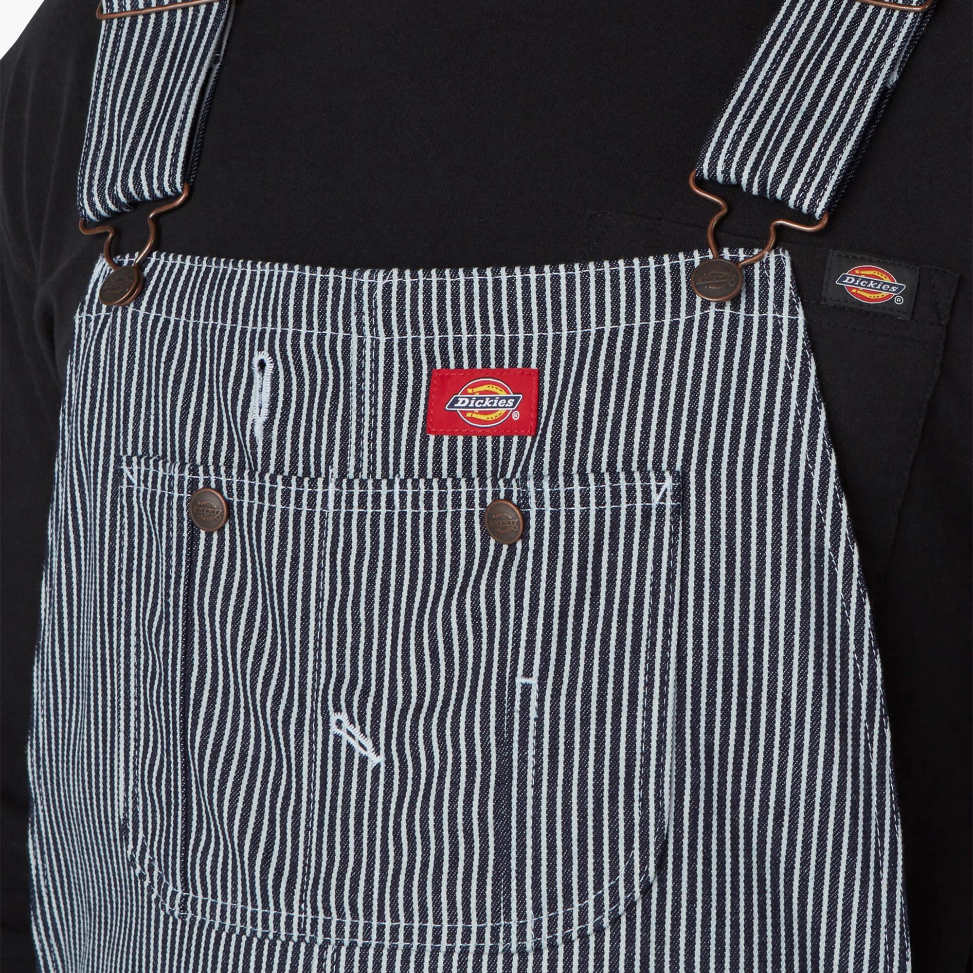 Dickies Hickory Stripe Bib Overalls - 83297HS - Image 5