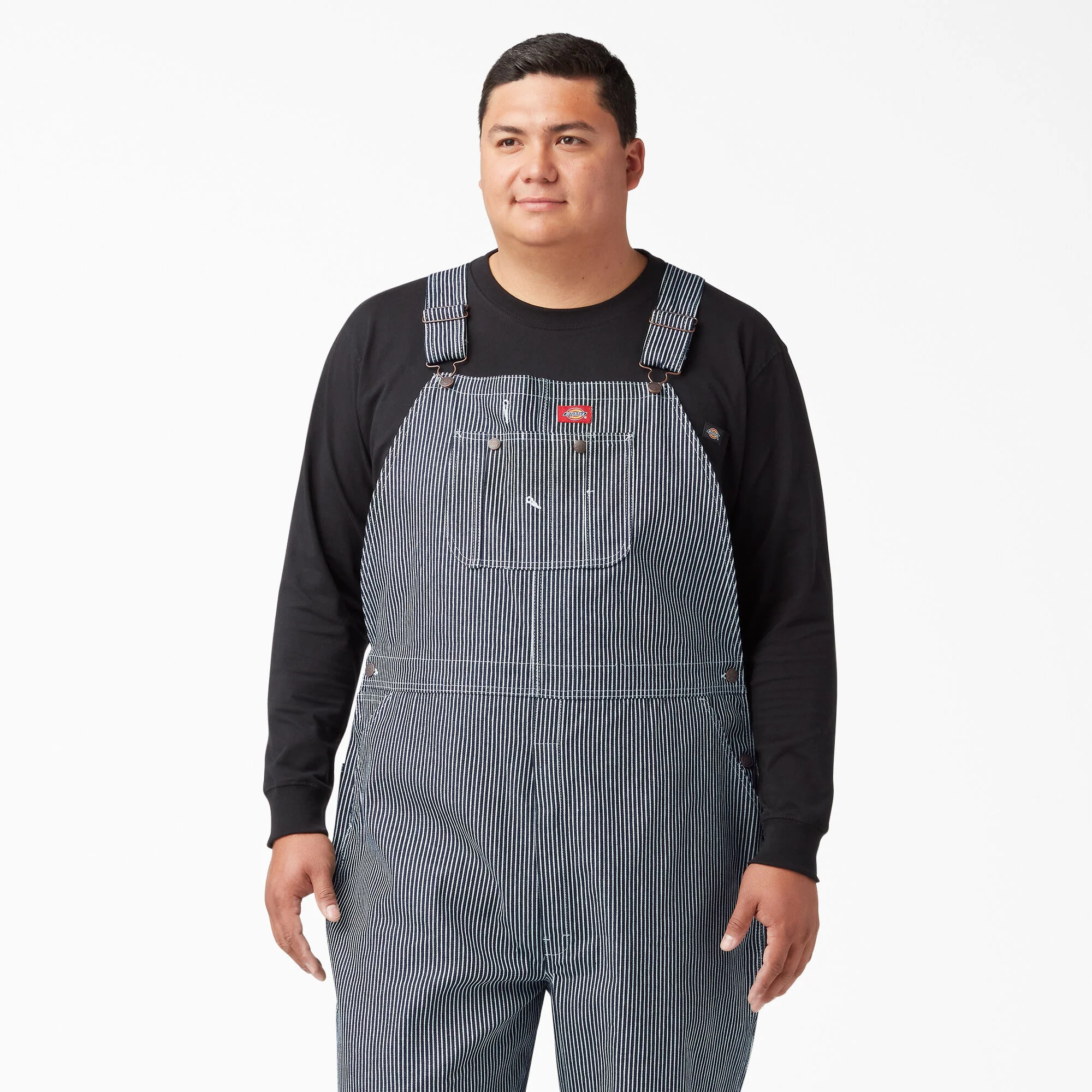 Dickies Hickory Stripe Bib Overalls - 83297HS - Image 9