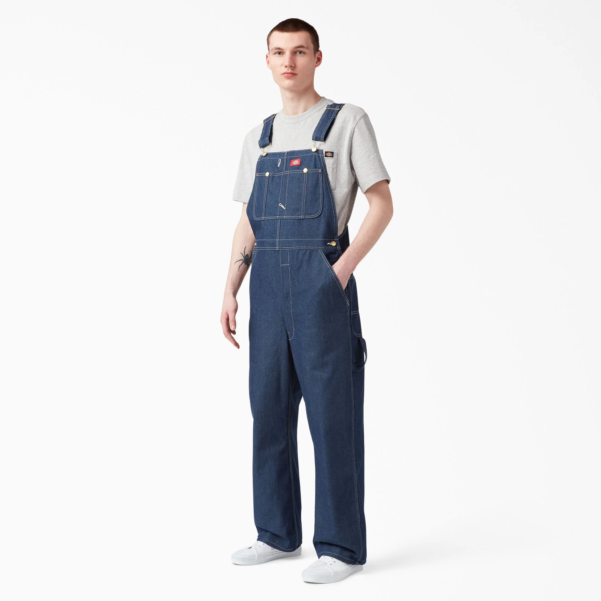 Dickies Indigo Bib Overalls - 83294 - Image 15