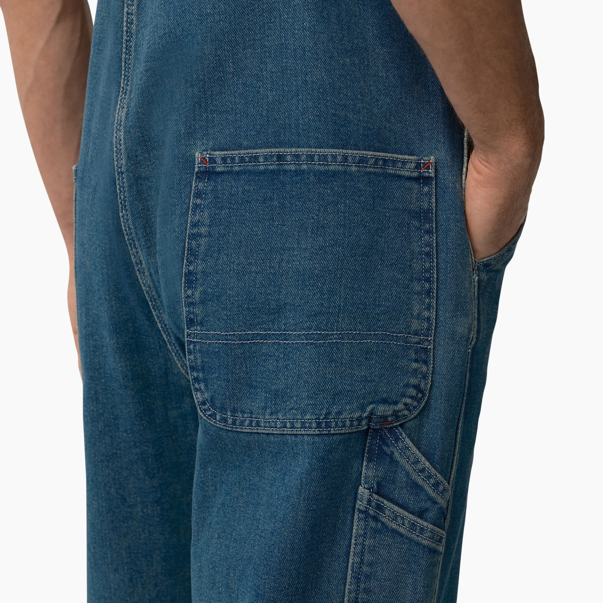 Dickies Indigo Bib Overalls - 83294 - Image 6