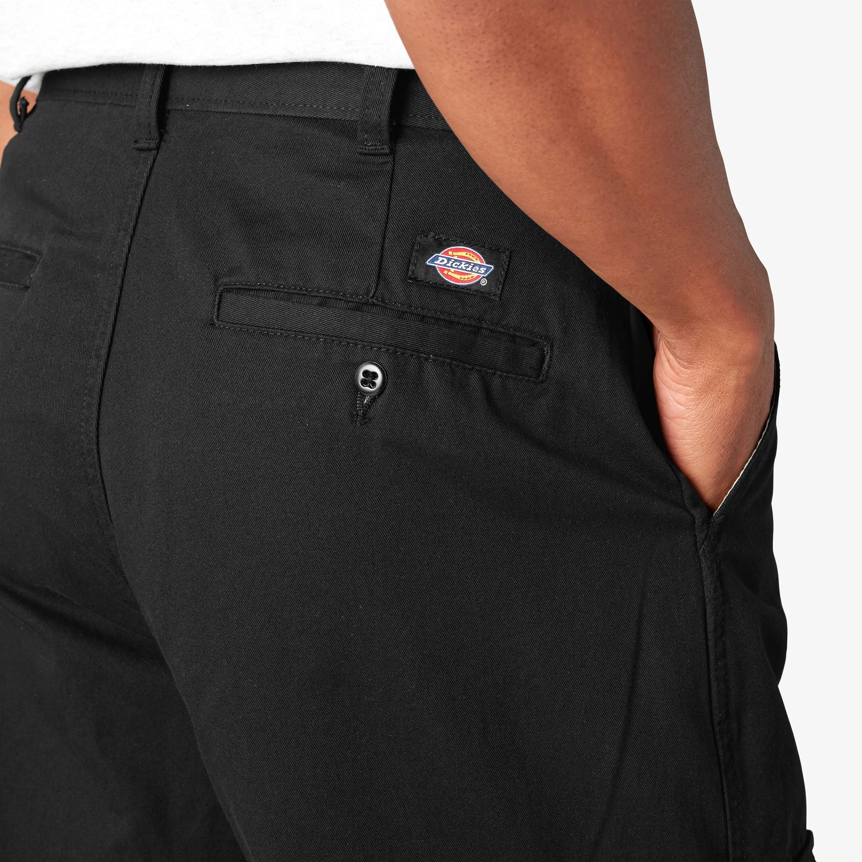 Dickies Loose Fit Cargo Pants - Rinsed Black  ( 23214RBK) - Image 10