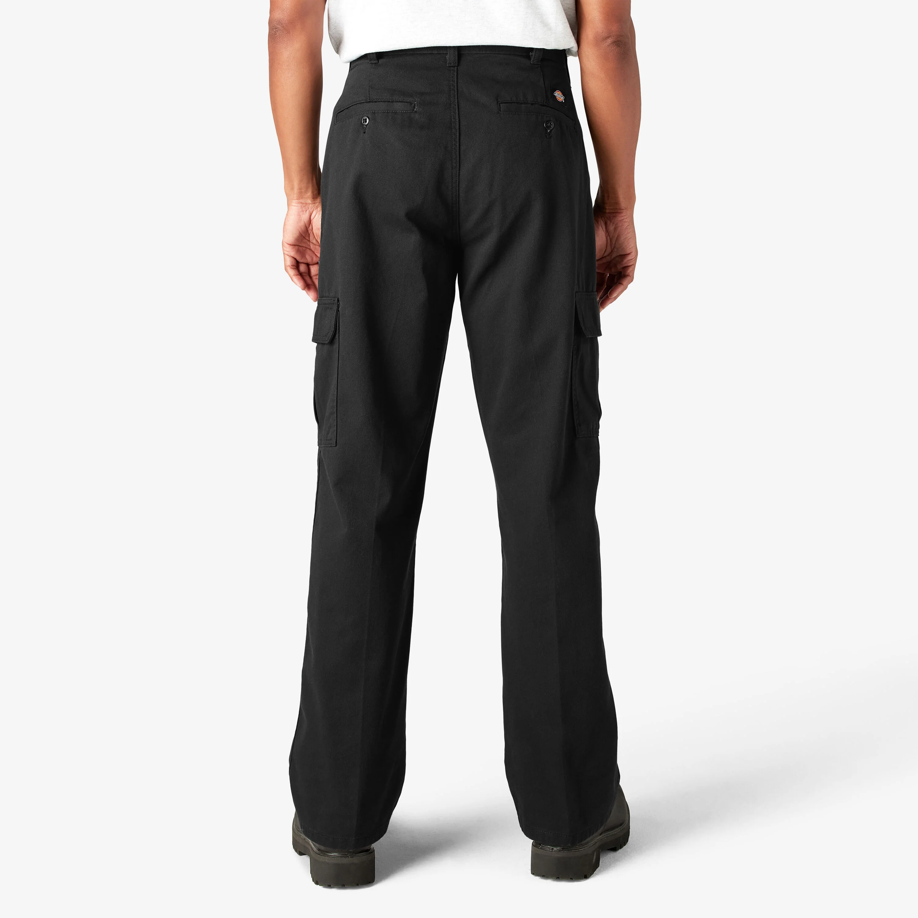 Dickies Loose Fit Cargo Pants - Rinsed Black  ( 23214RBK) - Image 4