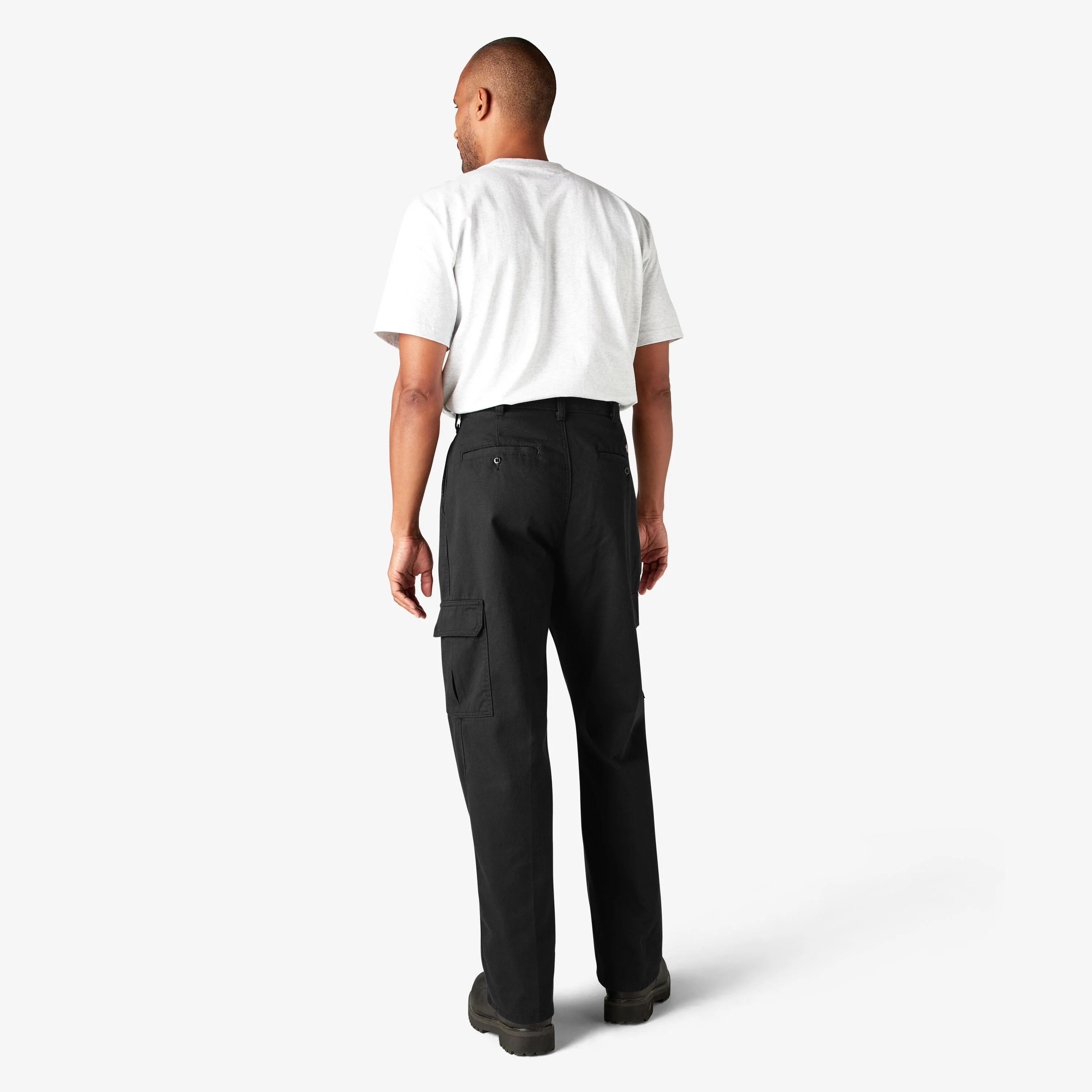 Dickies Loose Fit Cargo Pants - Rinsed Black  ( 23214RBK) - Image 8