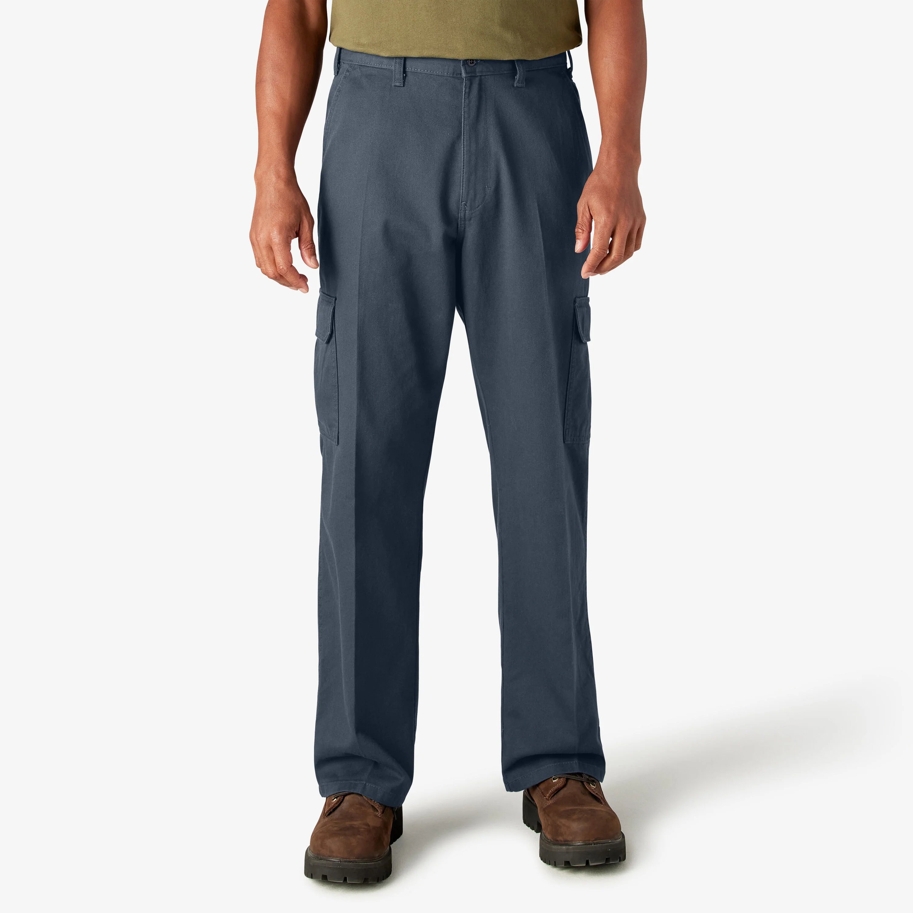 Dickies Loose Fit Cargo Pants - Rinsed Dark Navy (23214RDN)