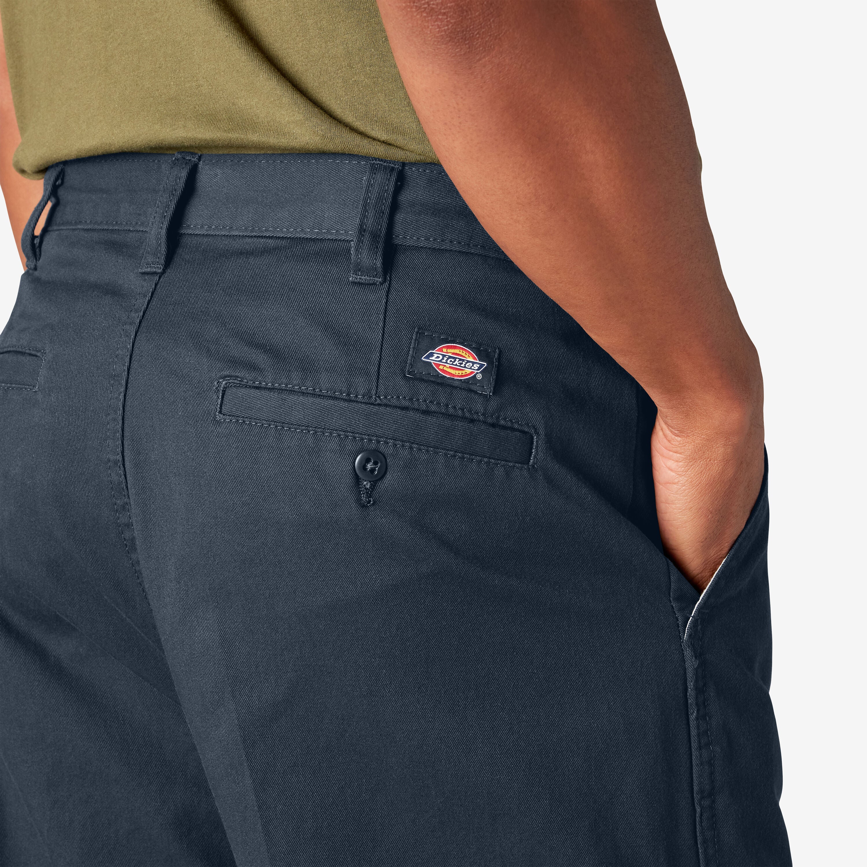 Dickies Loose Fit Cargo Pants - Rinsed Dark Navy (23214RDN) - Image 7