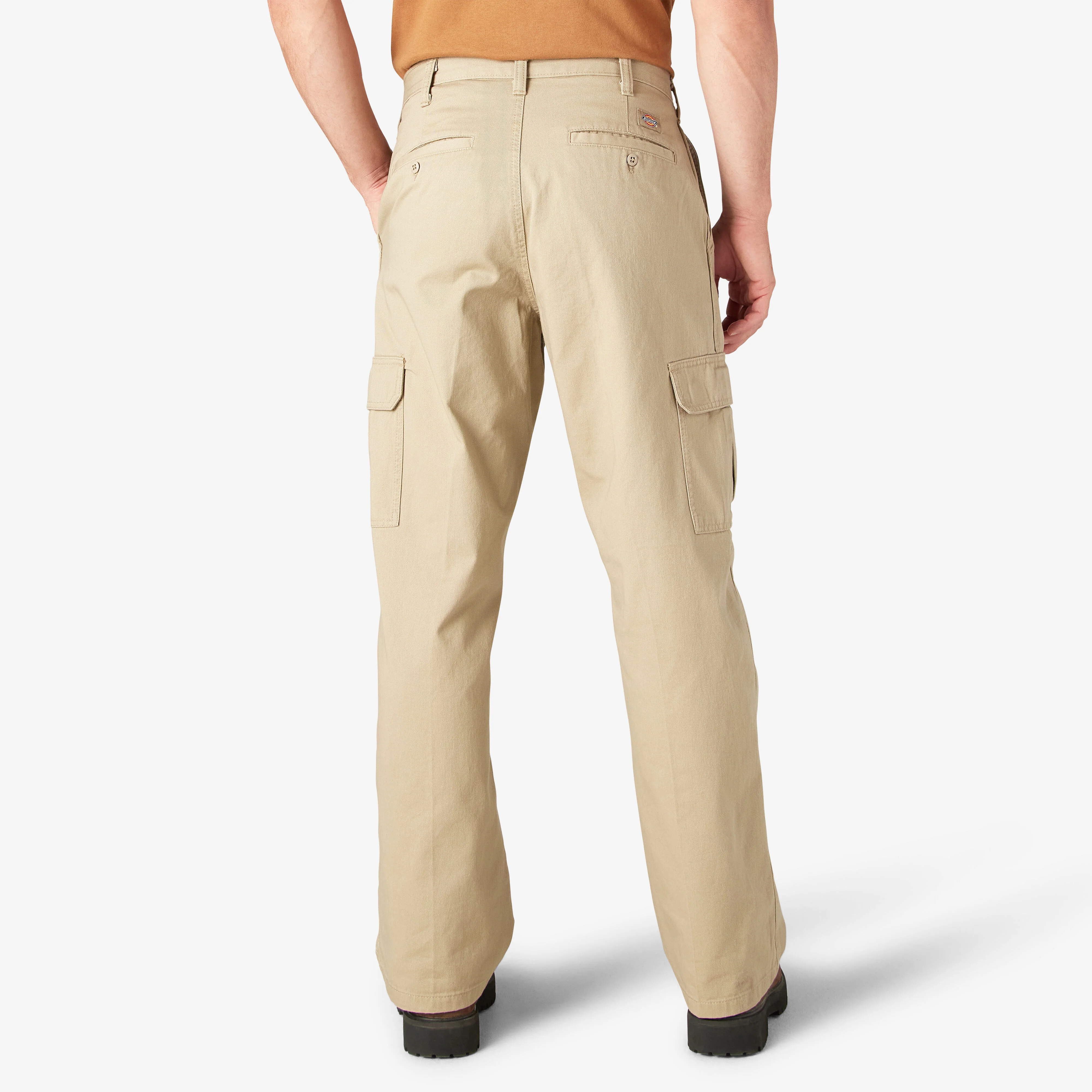 Dickies Loose Fit Cargo Pants - Rinsed Khaki (23214RKH) - Image 4
