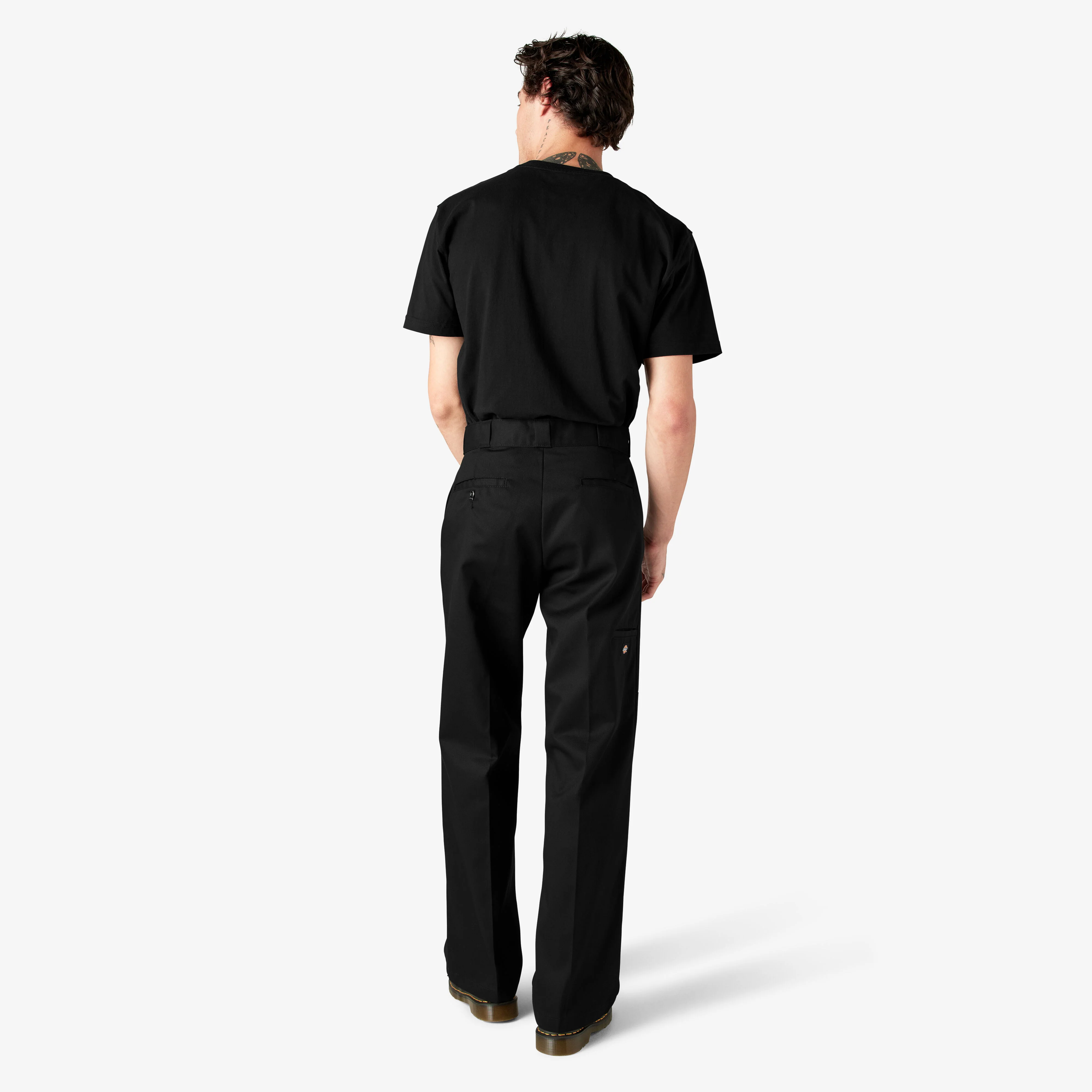 Dickies Loose Fit Double Knee Work Pants - Black 85283 - Image 14