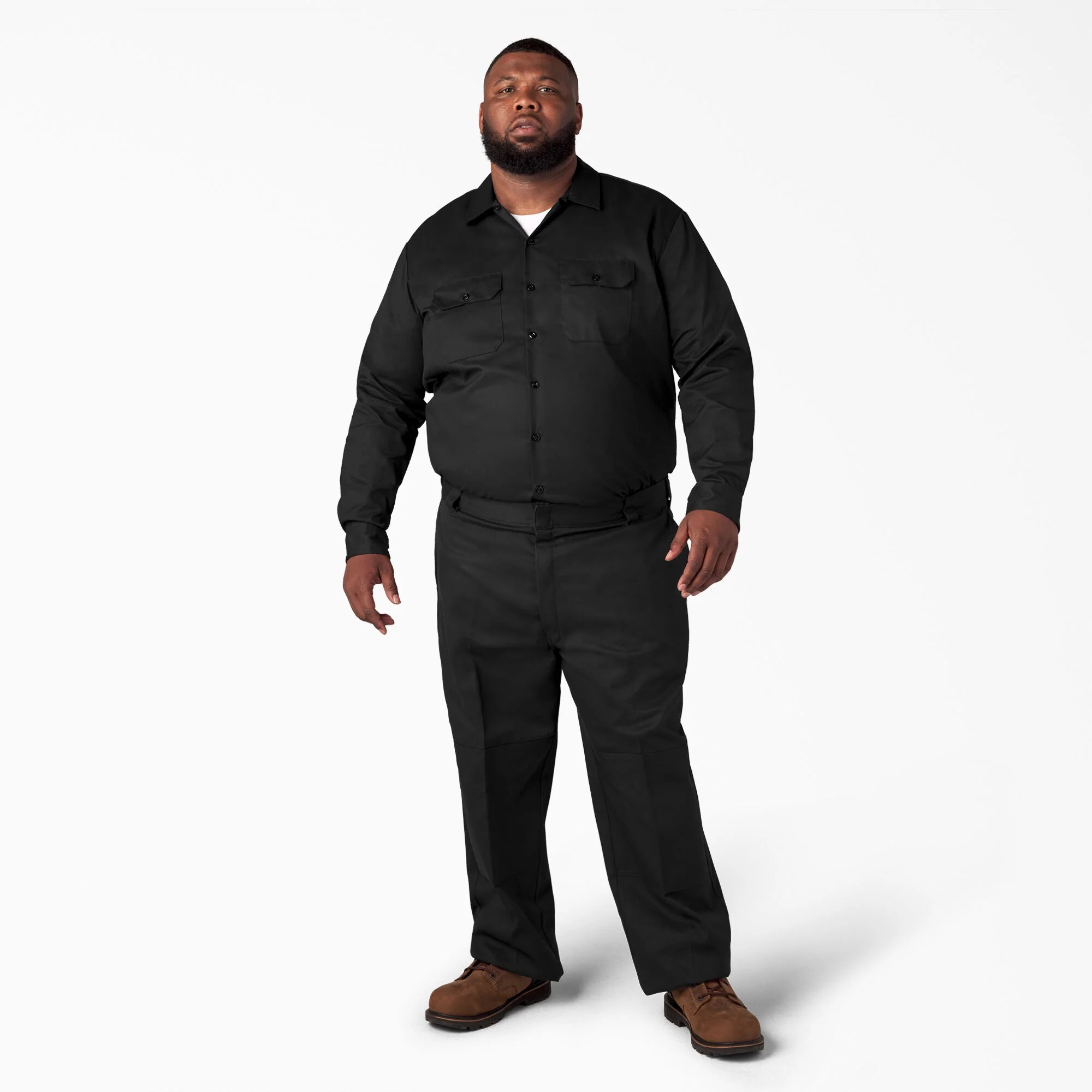 Dickies Loose Fit Double Knee Work Pants - Black 85283 - Image 15