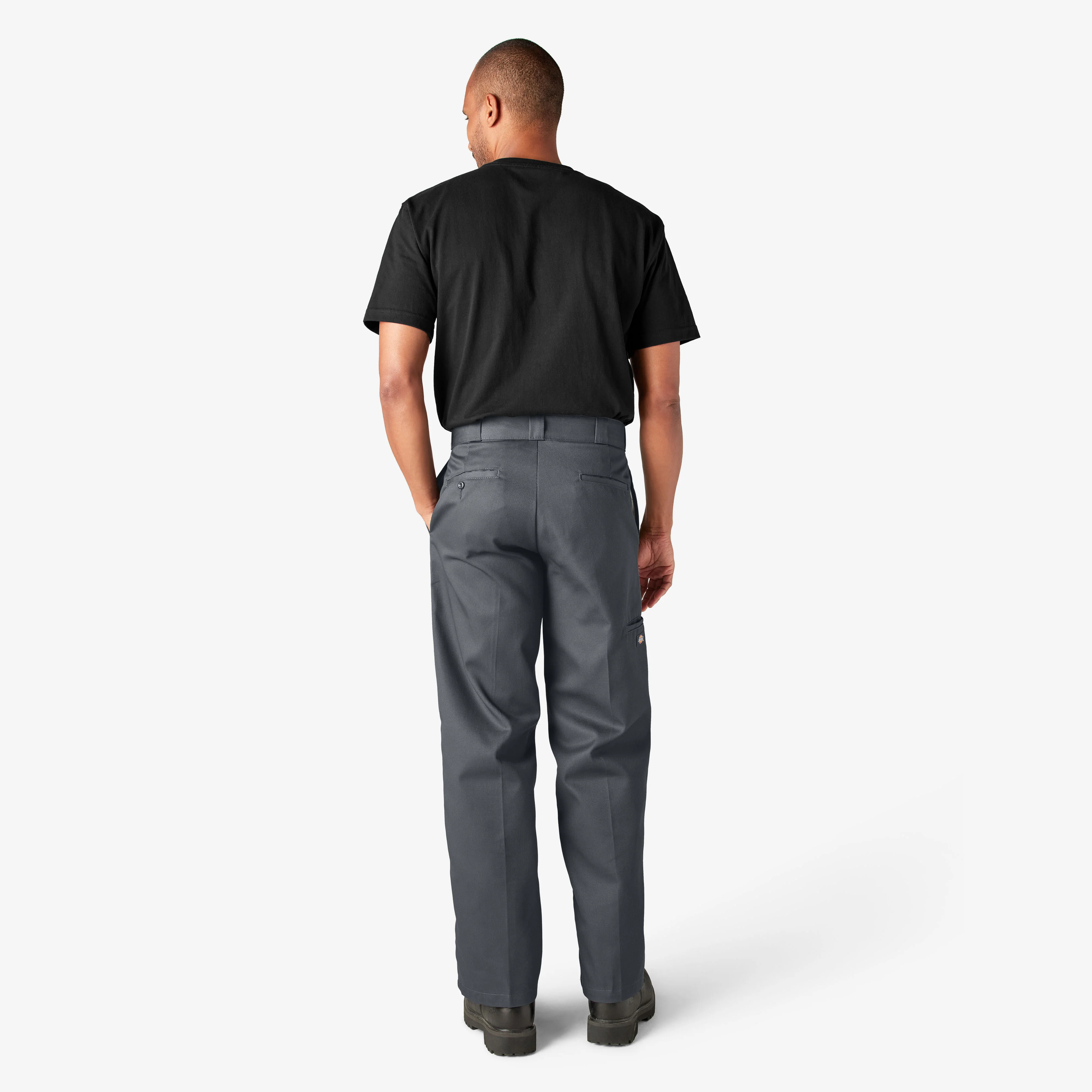 Dickies Loose Fit Double Knee Work Pants - Charcoal 85283 - Image 13