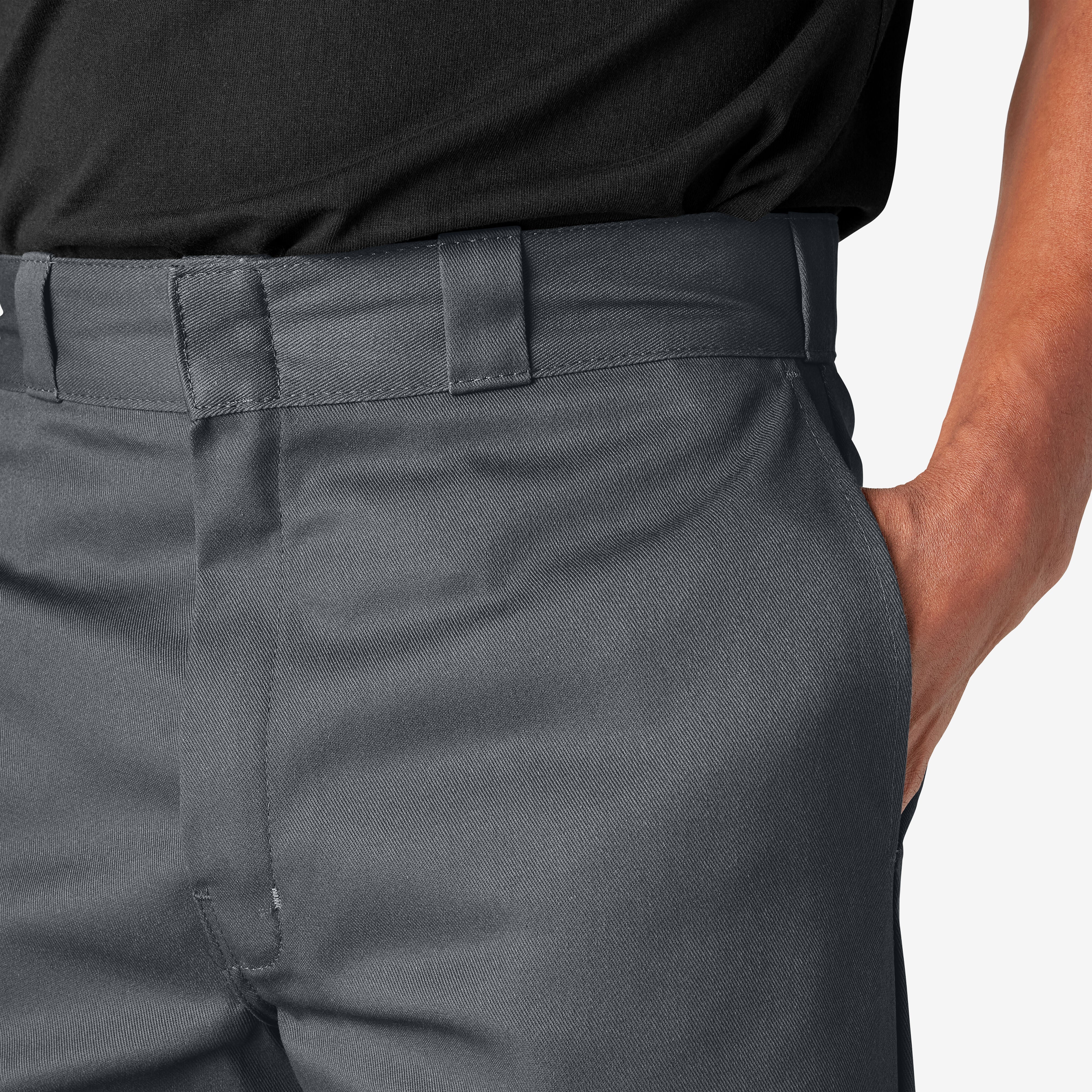 Dickies Loose Fit Double Knee Work Pants - Charcoal 85283 - Image 5