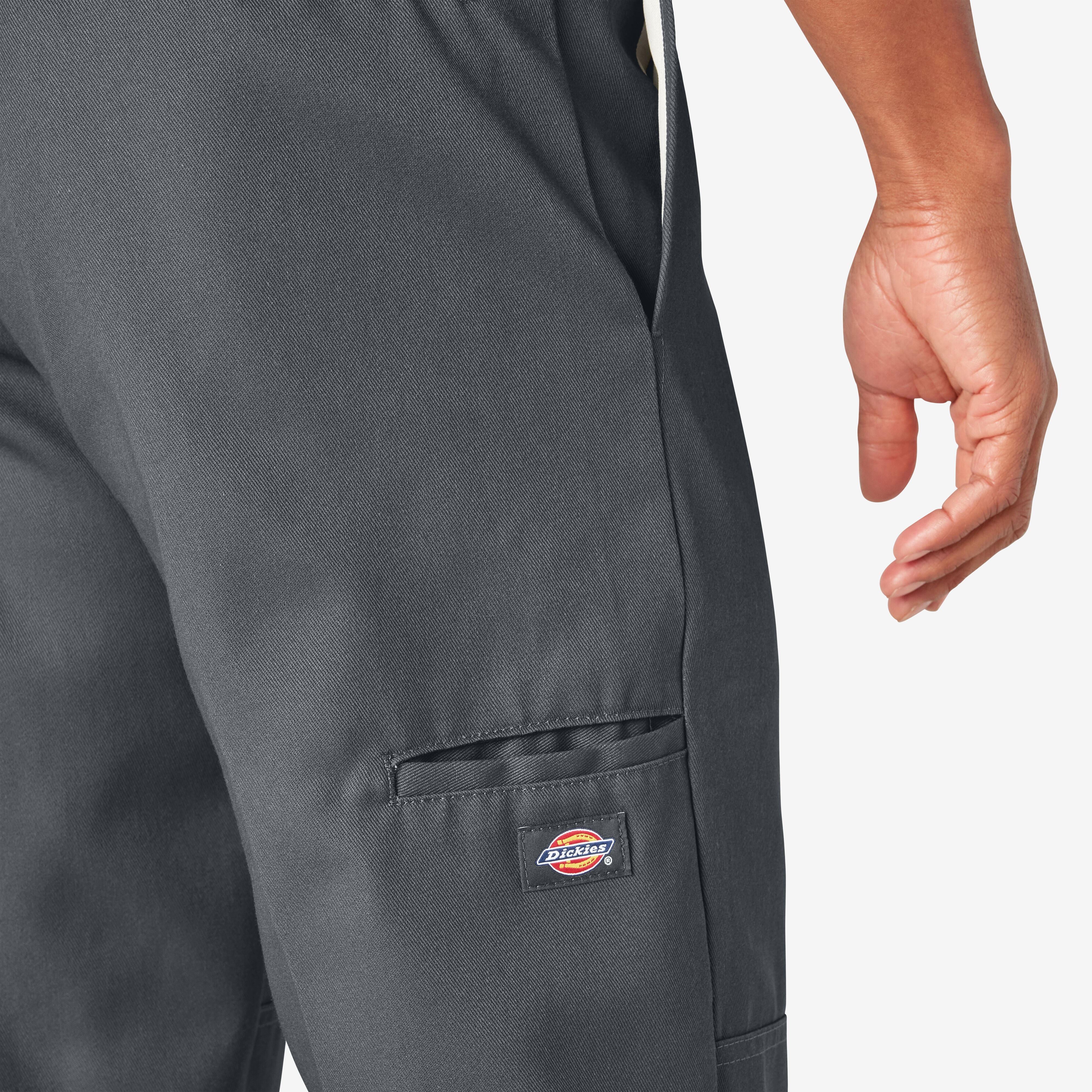 Dickies Loose Fit Double Knee Work Pants - Charcoal 85283 - Image 6