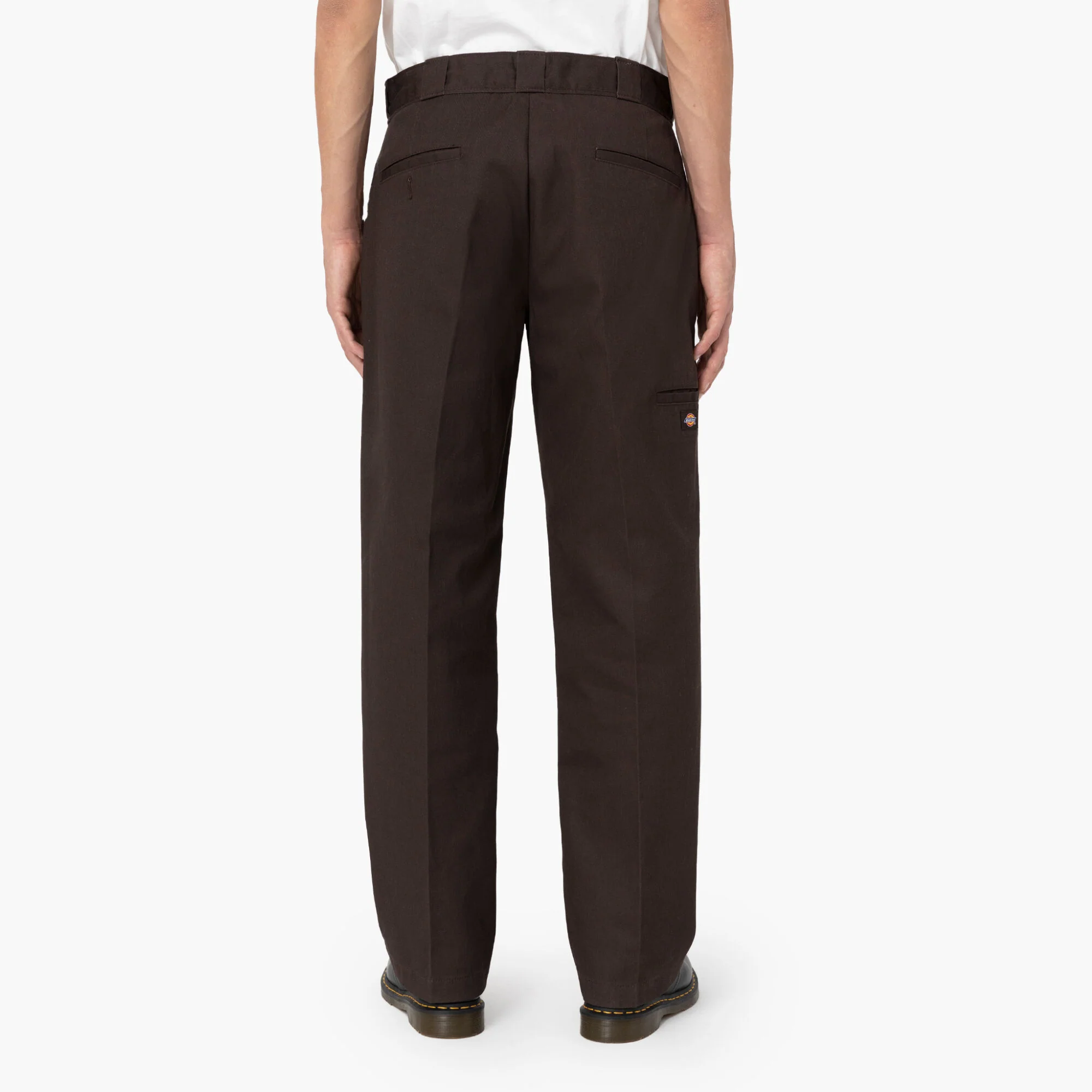 Dickies Loose Fit Double Knee Work Pants - Dark Brown 85283 - Image 4