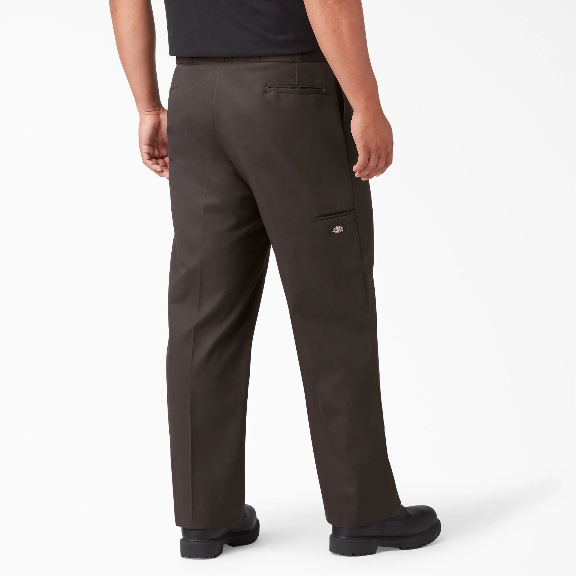 Dickies Loose Fit Double Knee Work Pants - Dark Brown 85283 - Image 7