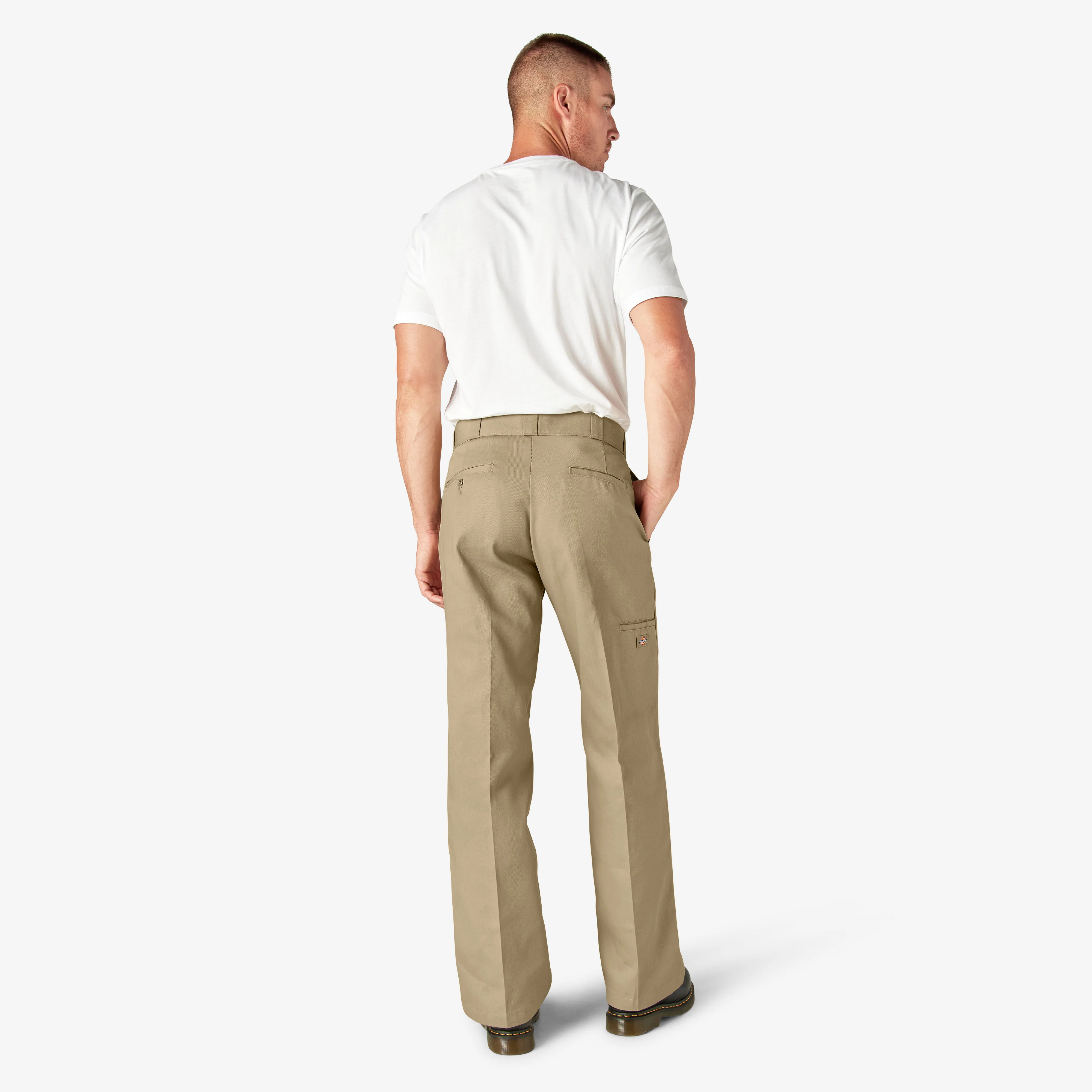 Dickies Loose Fit Double Knee Work Pants - Khaki 85283 - Image 12