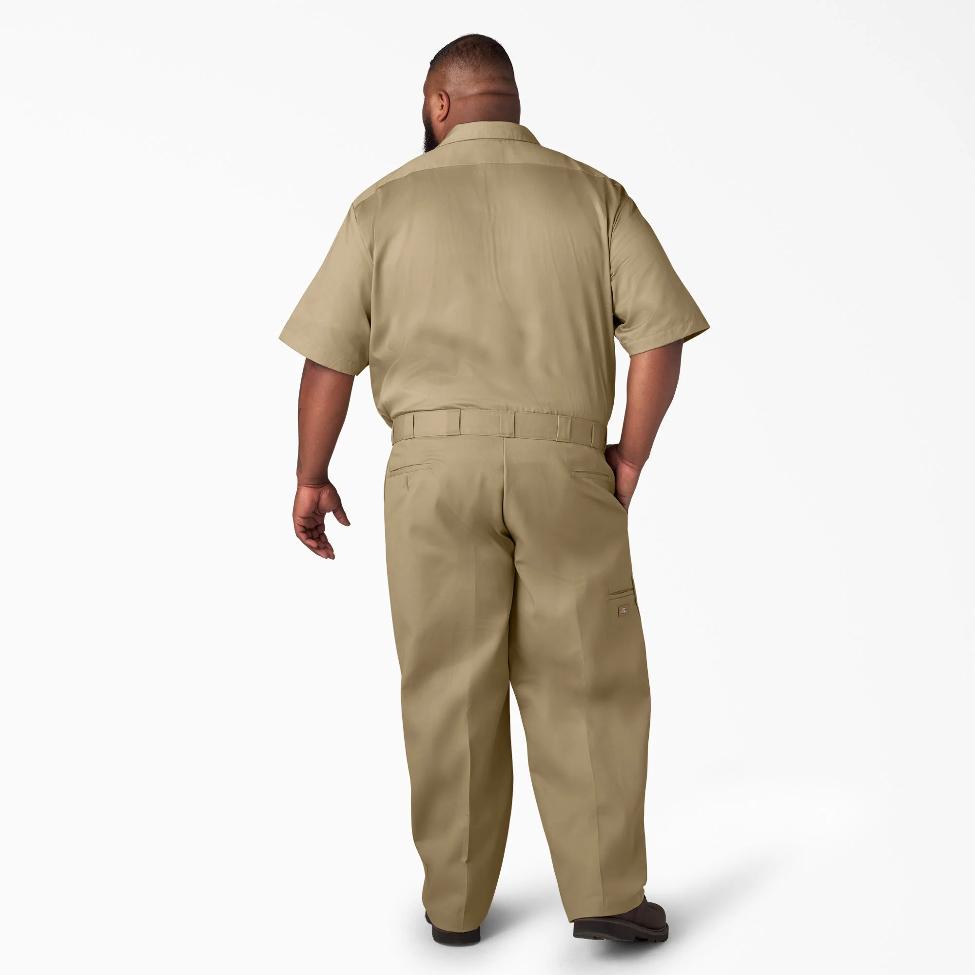 Dickies Loose Fit Double Knee Work Pants - Khaki 85283 - Image 14