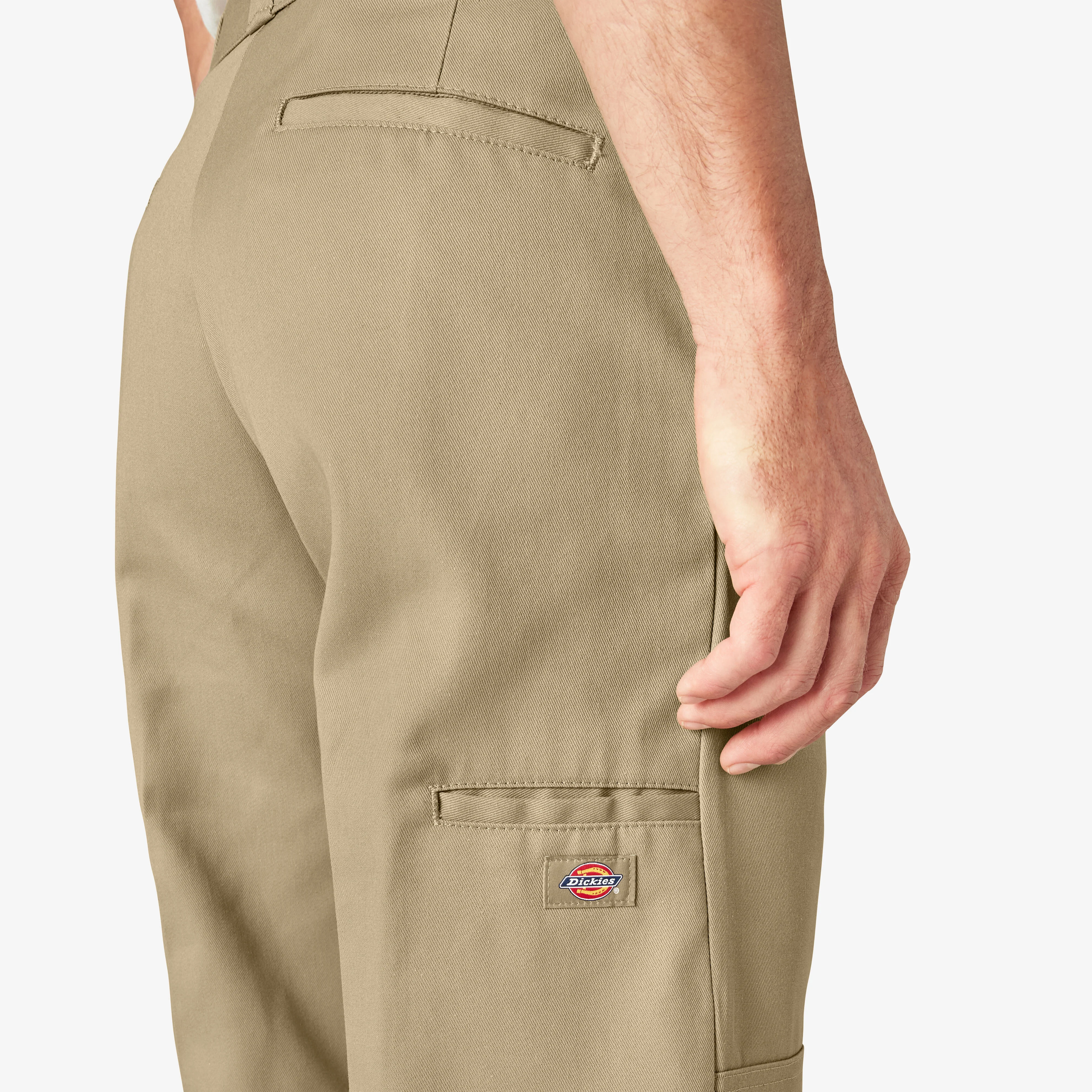 Dickies Loose Fit Double Knee Work Pants - Khaki 85283 - Image 6
