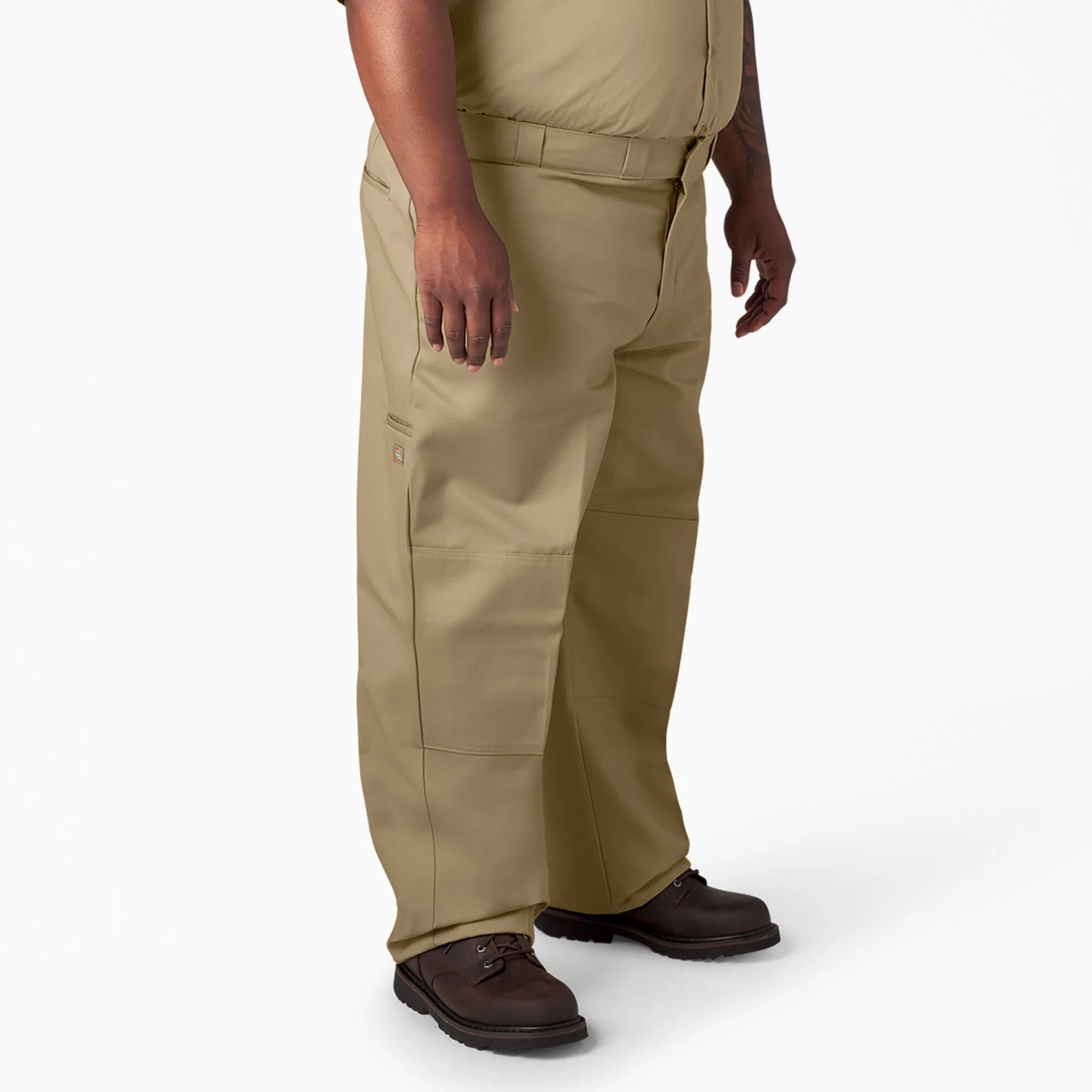 Dickies Loose Fit Double Knee Work Pants - Khaki 85283 - Image 9