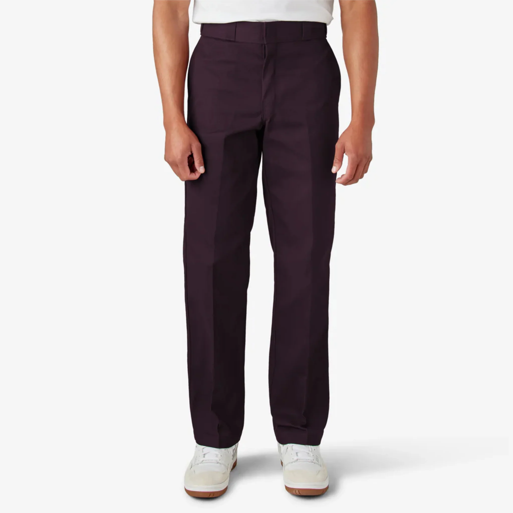 Dickies Men's 874 Original Fit Work Pants, Maroon, 34 x 28, Clearance