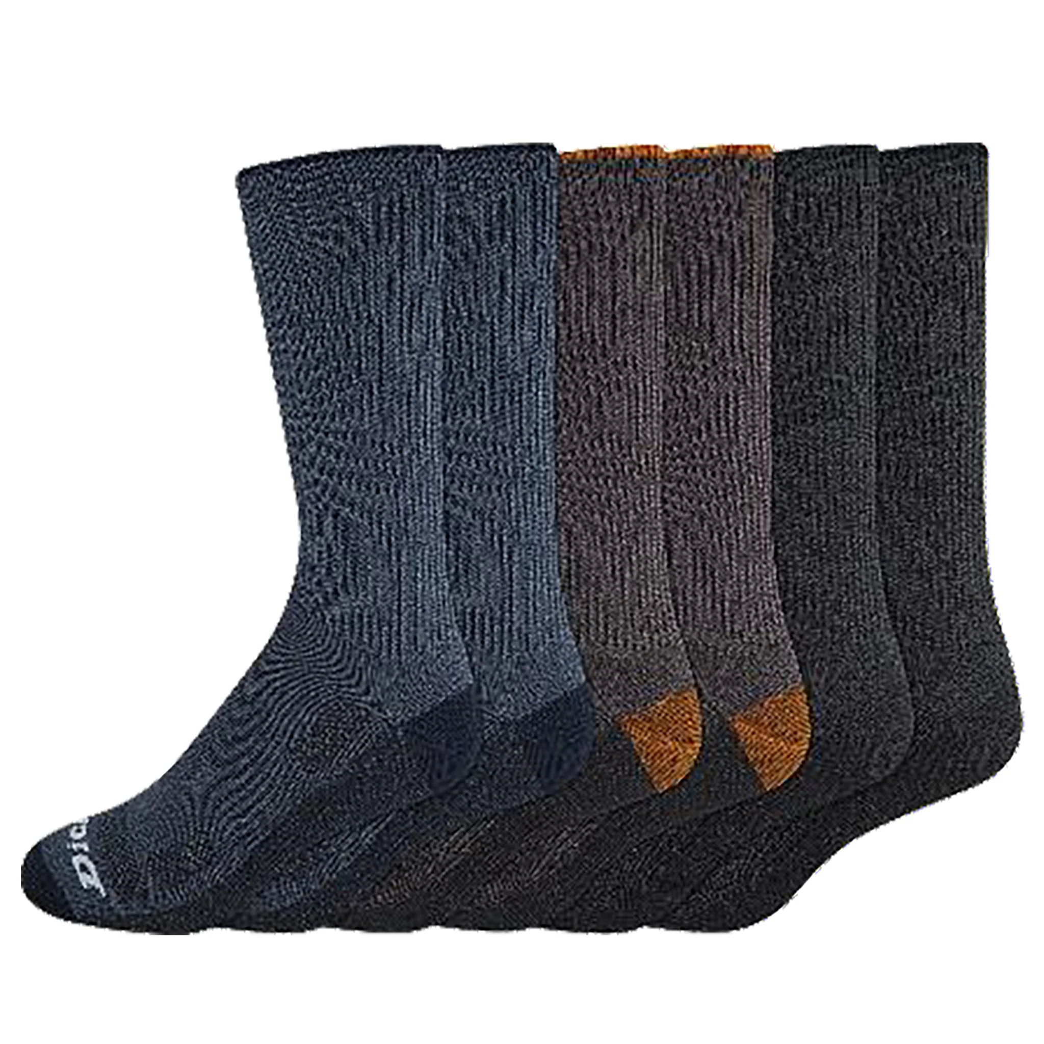Dickies Men's 6 Packs Dri-Tech Ultra Light Crew Socks, Sizes 6-12 ( I611030 ) - Image 3