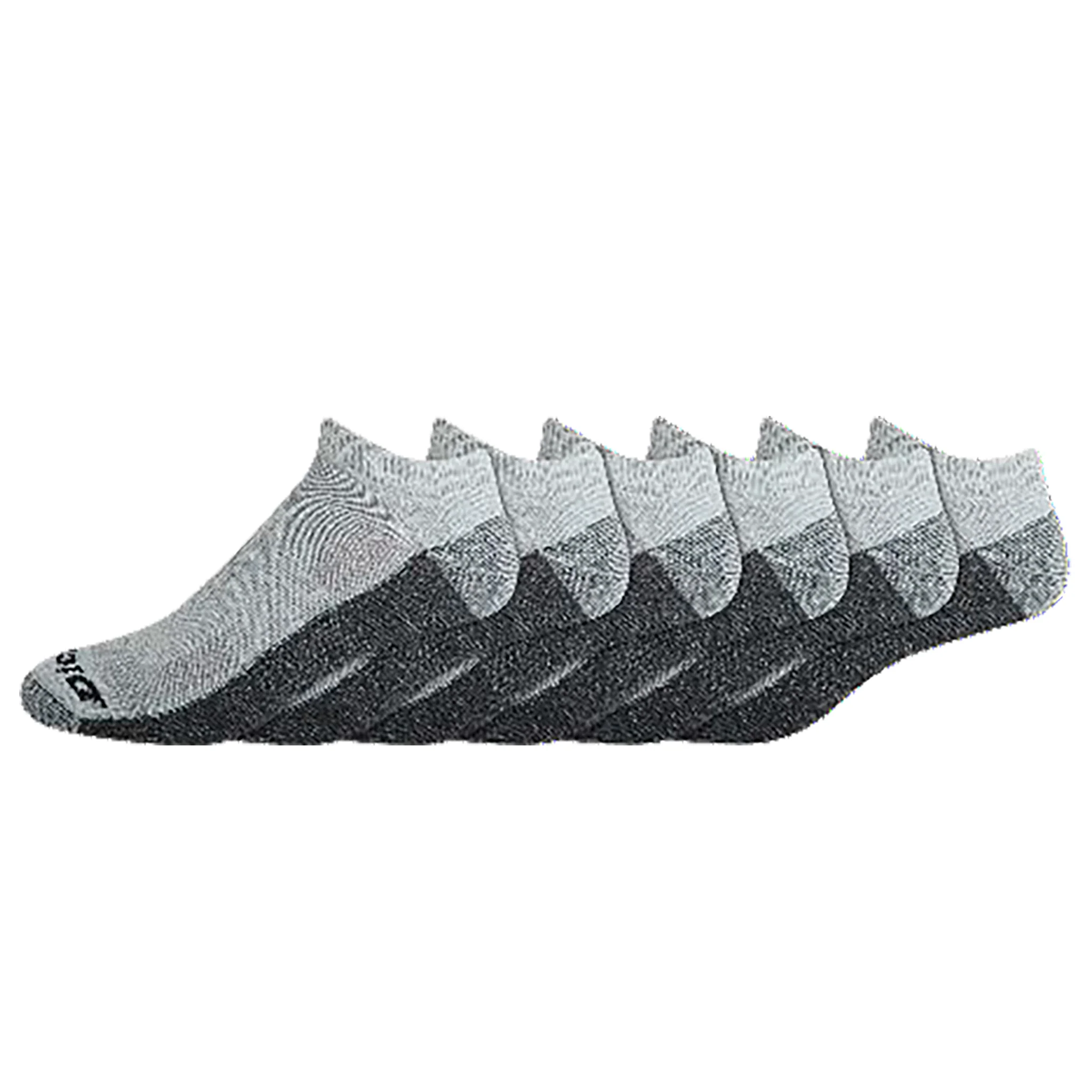 Dickies Men's 6 Packs Dri-Tech Ultra Light No Show Socks,, Sizes 6-12 - Image 3