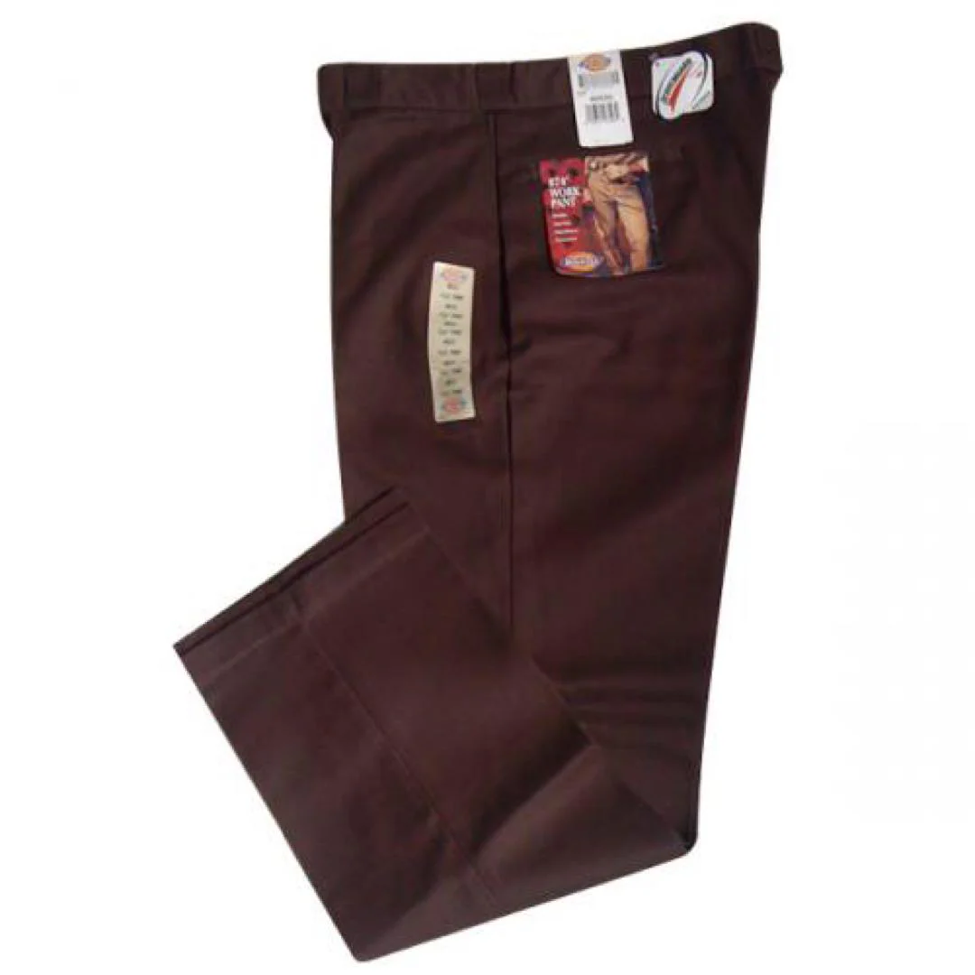 Dickies Original 874® Work Pants, Choco Brown, 44W x 32L, Clearance