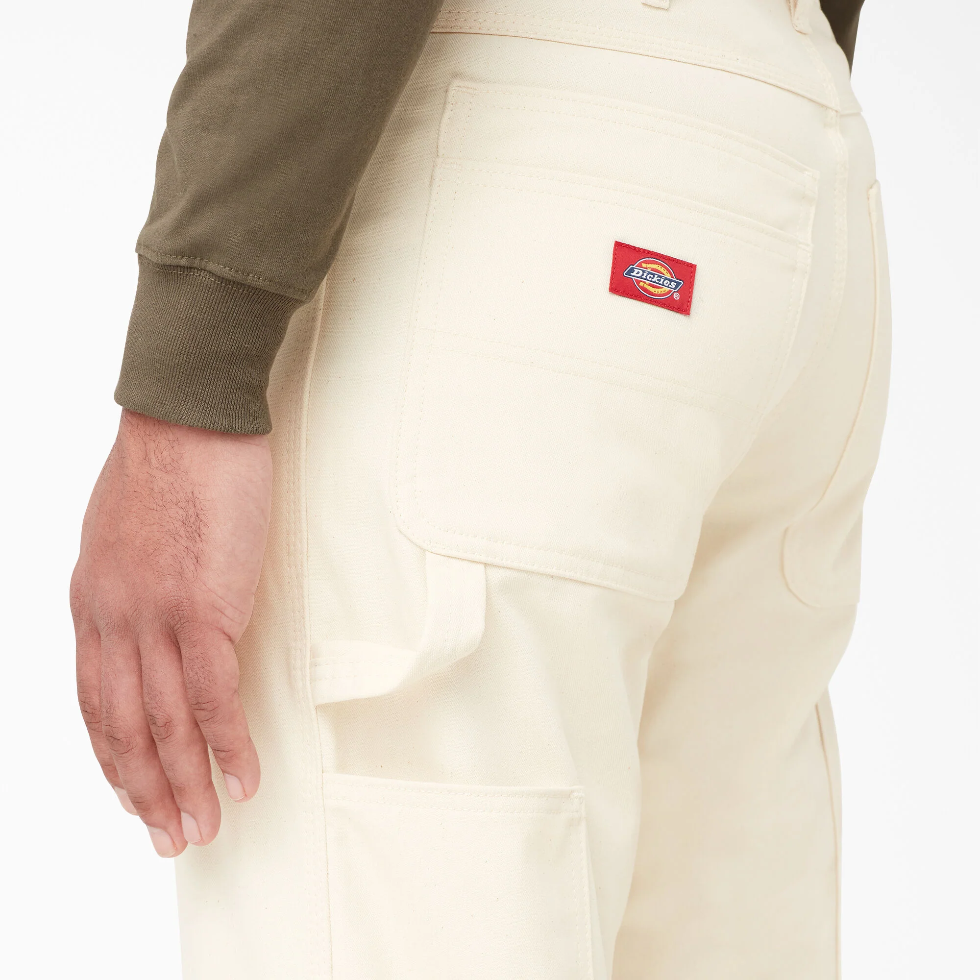Dickies Painter's Pants Relaxed Straight Fit, White, 40 x 32, Clearance - Image 4