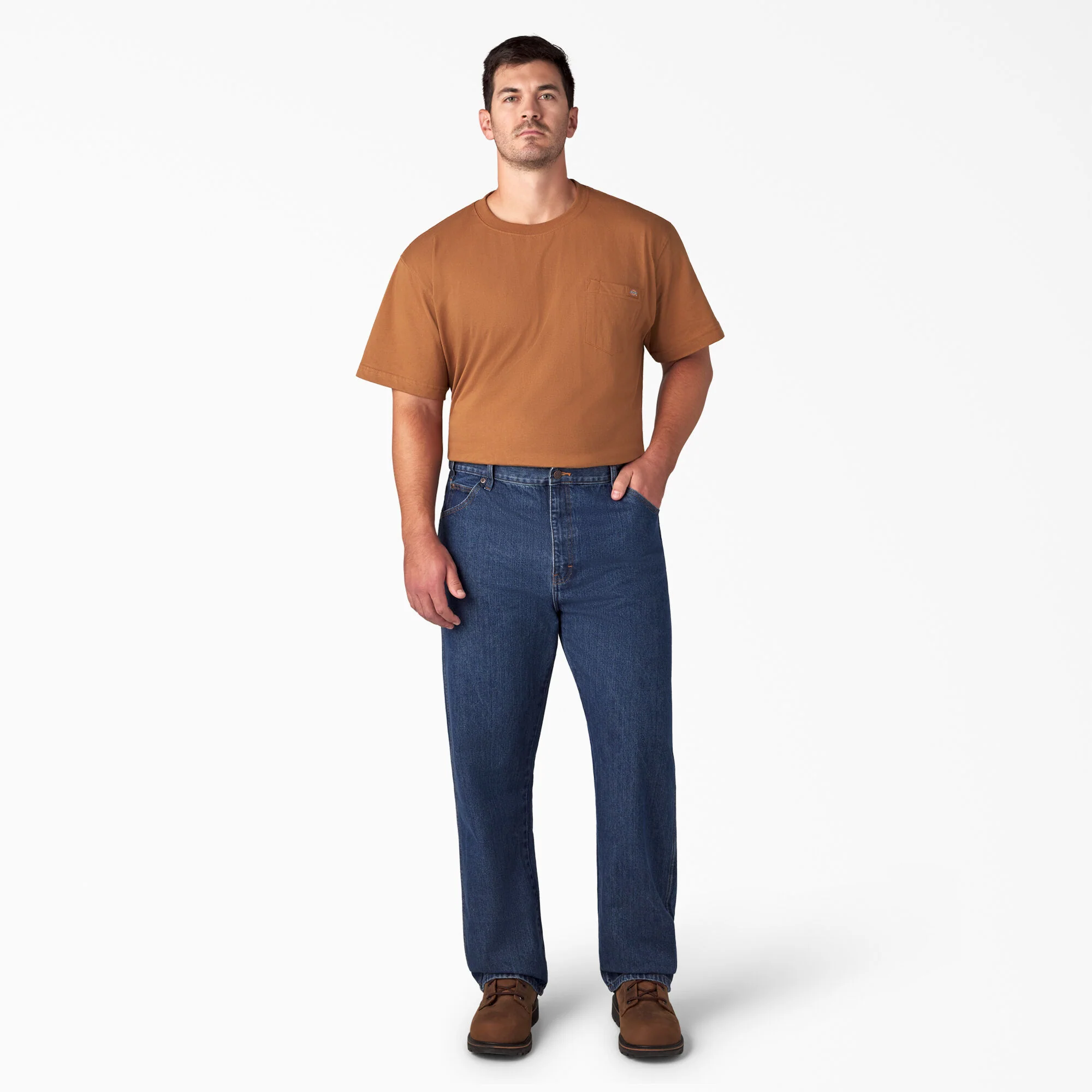 Dickies Regular Fit Jeans - Stonewashed Indigo Blue (9393SNB) - Image 5
