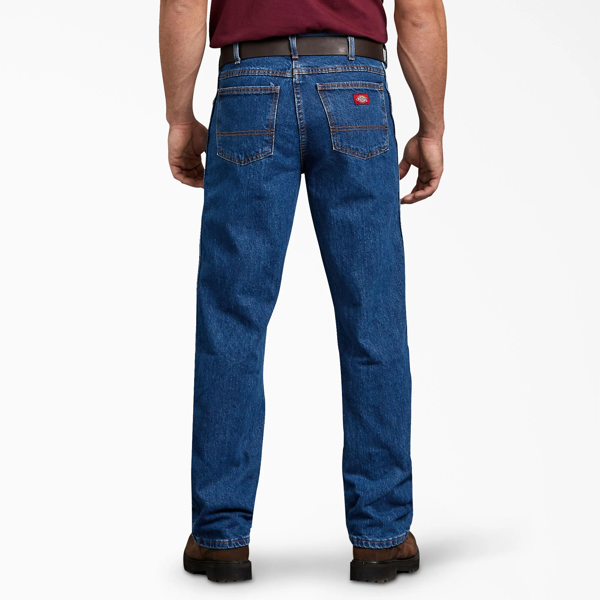 Dickies Regular Fit Jeans - Stonewashed Indigo Blue (9393SNB) - Image 9