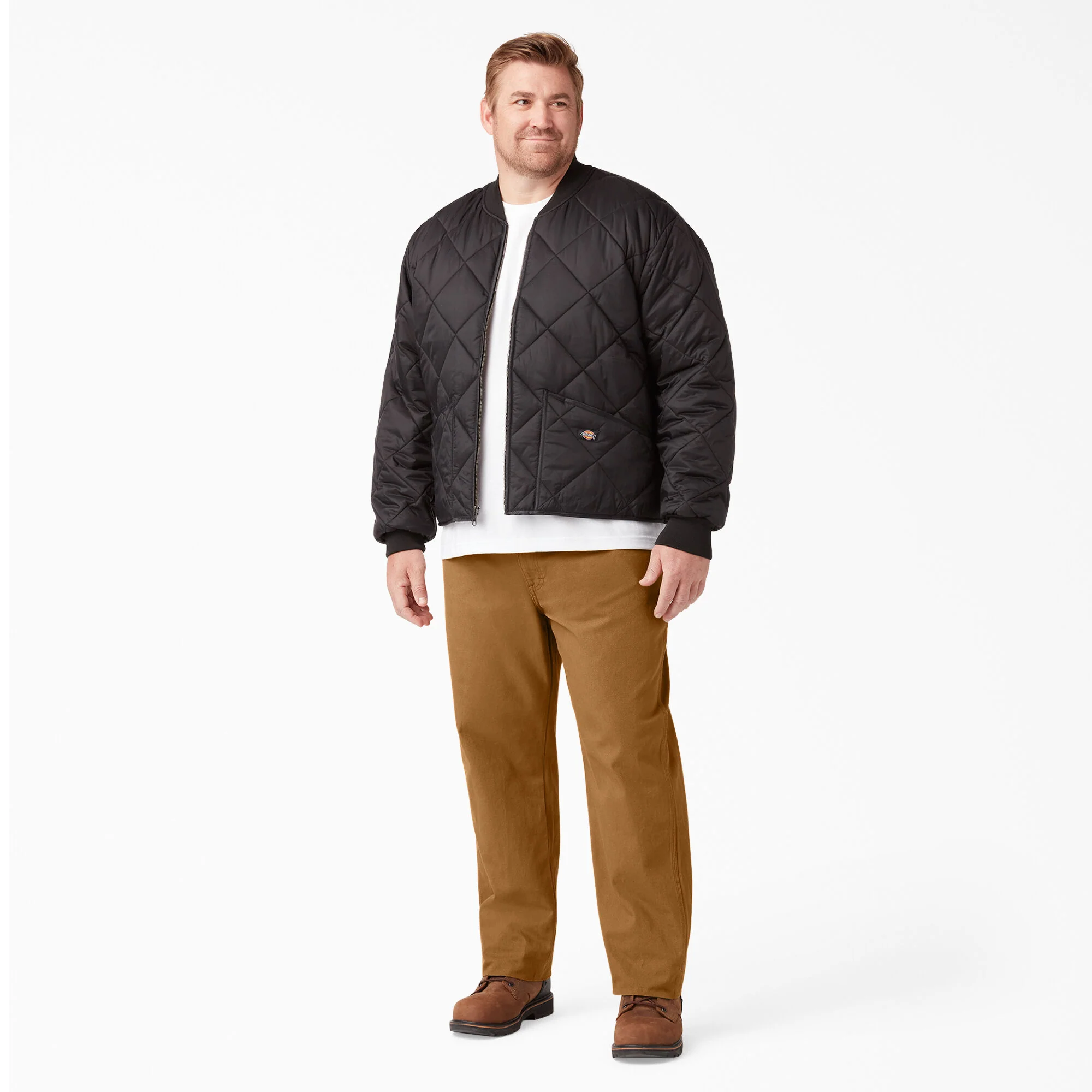 Dickies Relaxed Fit Heavyweight Duck Carpenter Pants - Rinsed Brown Duck (1939) - Image 12