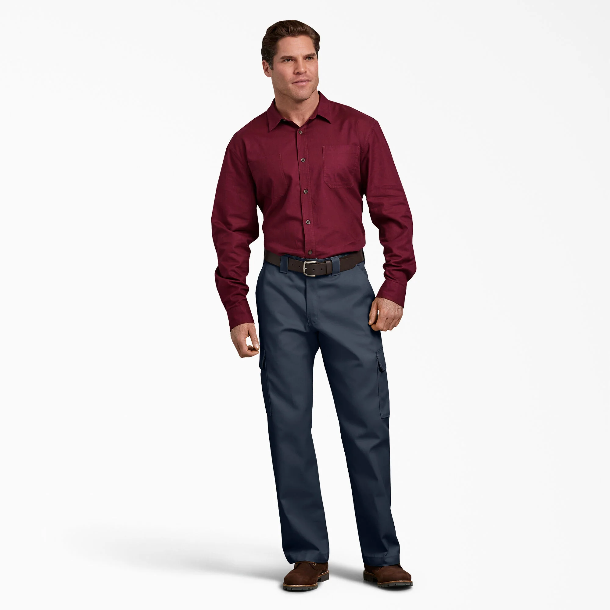 Dickies Relaxed Fit Straight Leg Cargo Pants - Dark Navy - Image 4