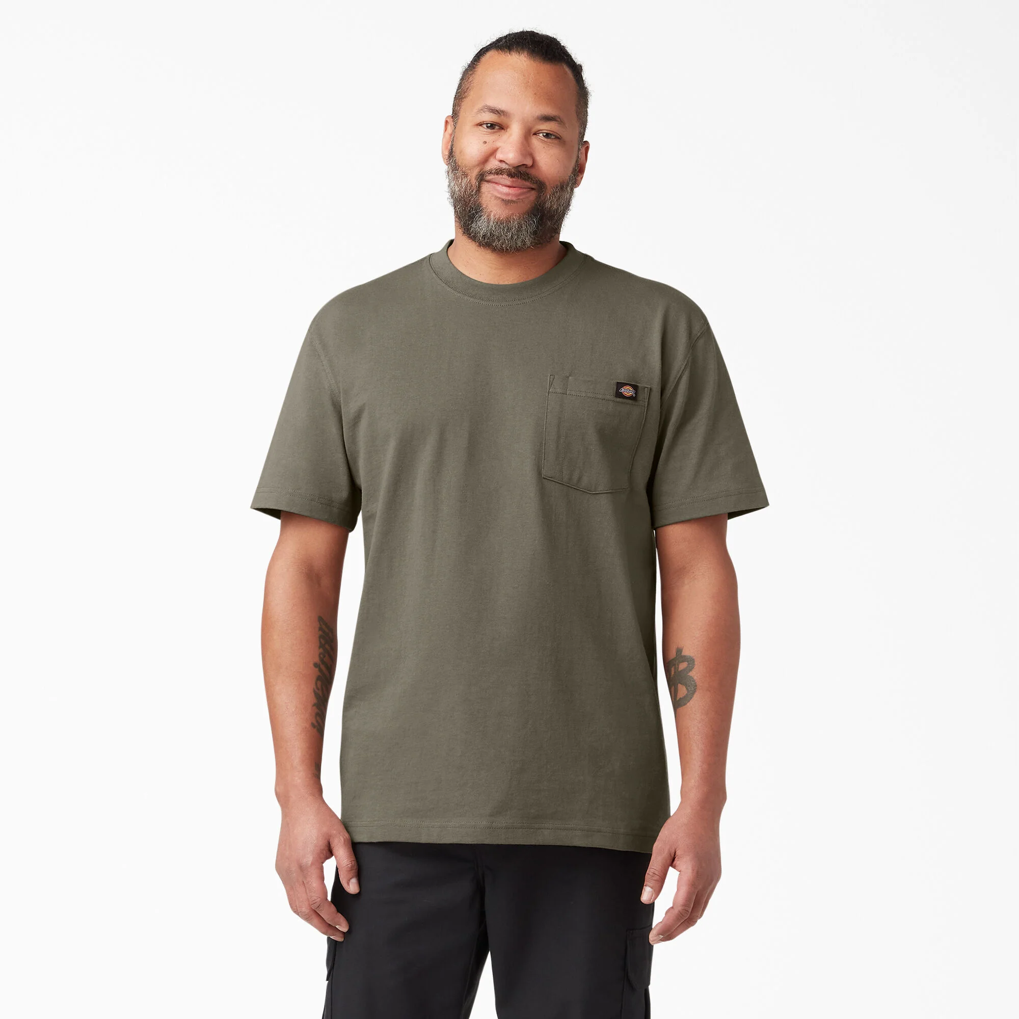 Dickies Heavyweight Short Sleeve Pocket T-Shirt - Image 43