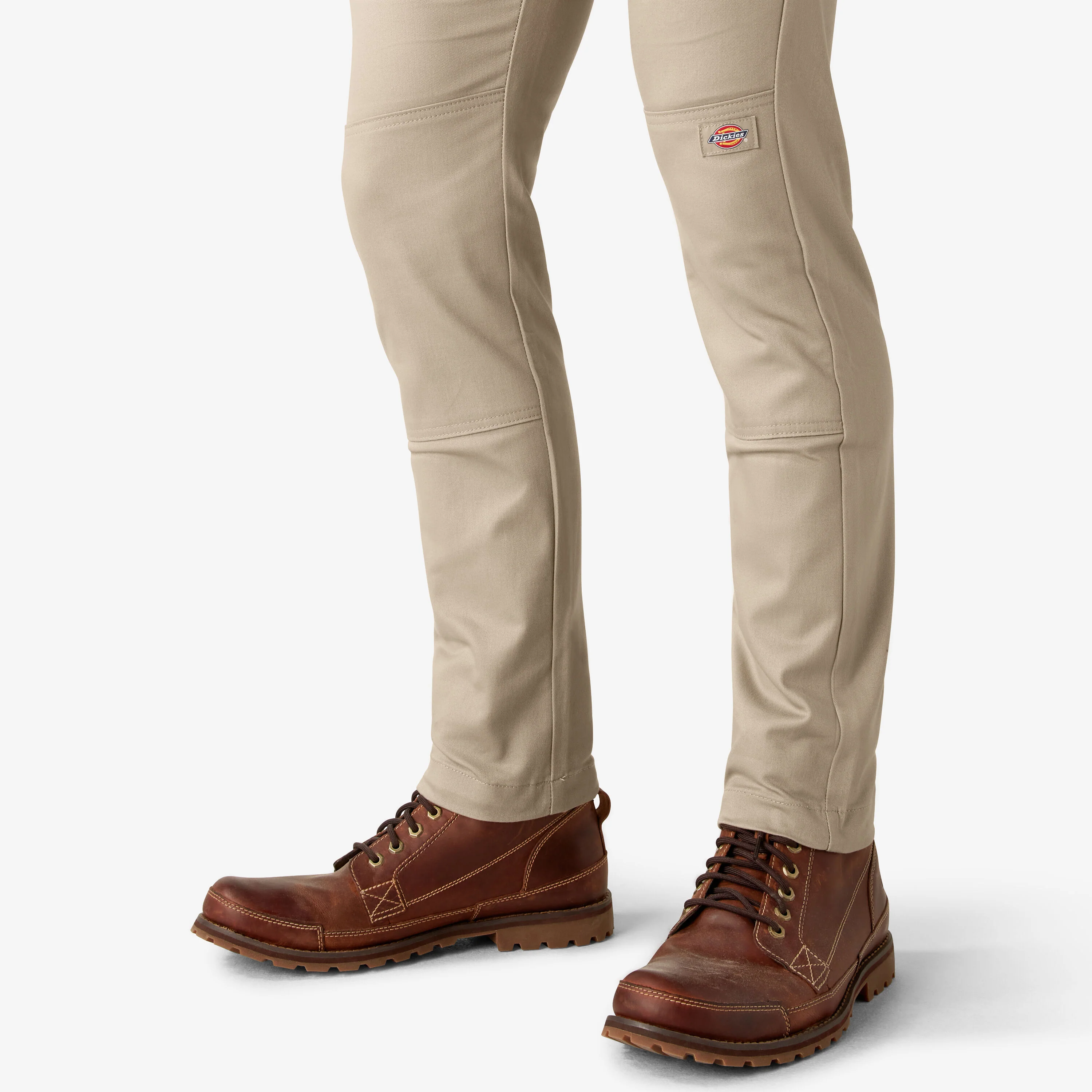 Dickies Skinny Fit Double Knee Work Pants - Desert Sand DWP811 - Image 7