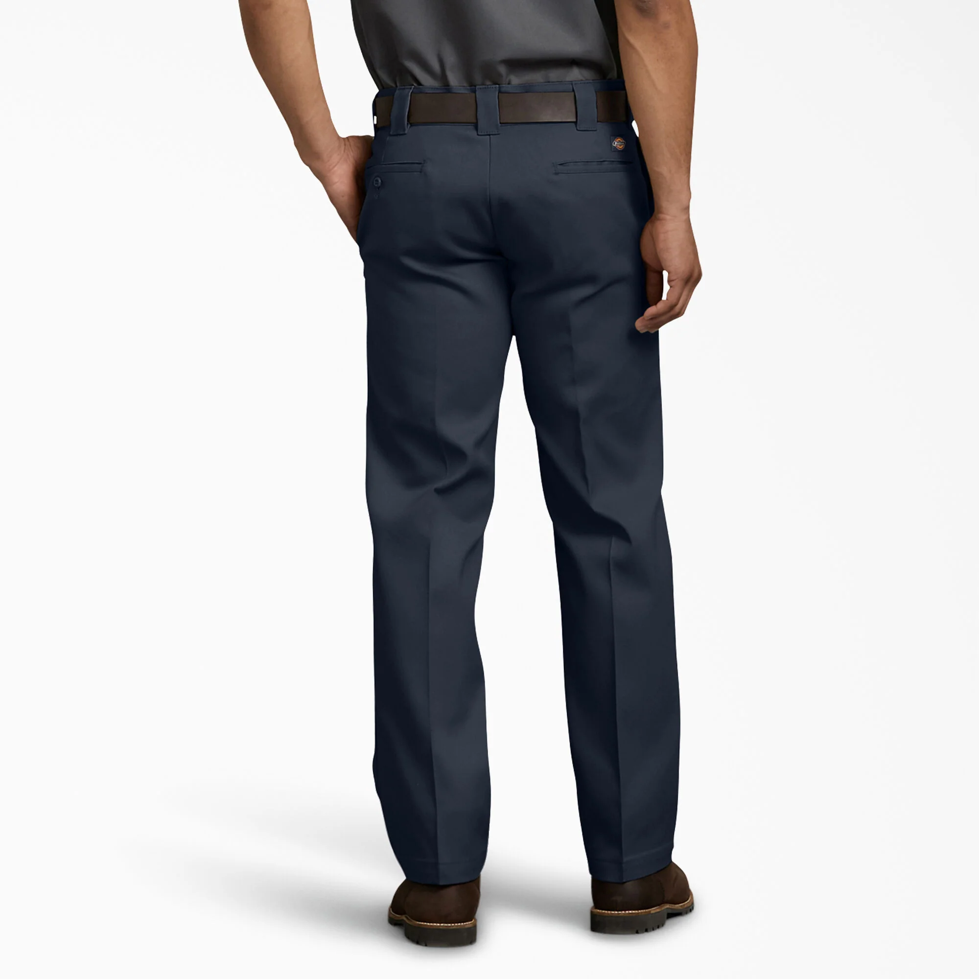 Dickies Slim Fit Straight Leg Work Pants, Dark Navy (873F) - Image 2