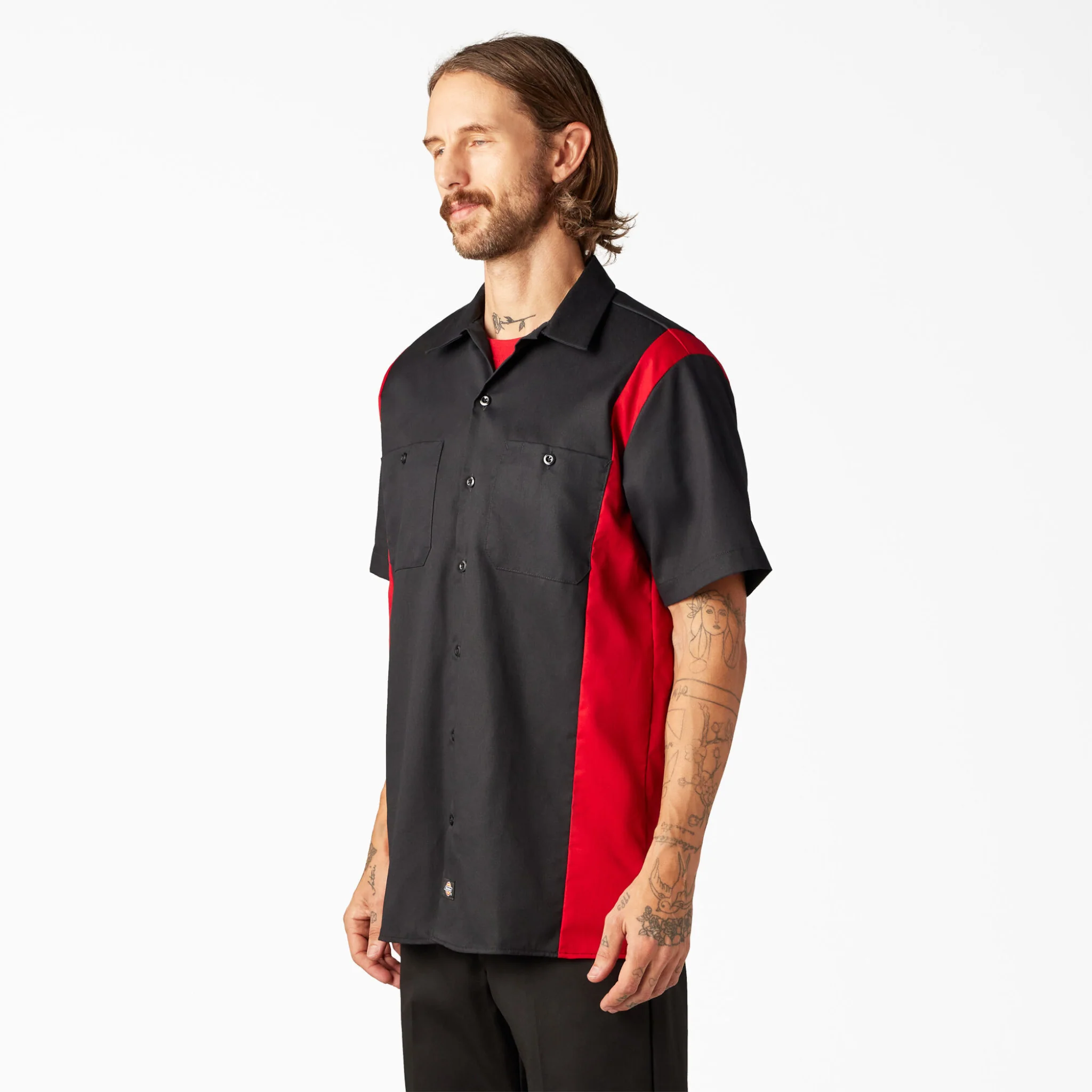 Dickies Two-Tone Short Sleeve Work Shirt (WS508) - Image 5