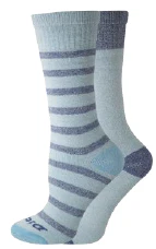 Dickies Women's 2 Packs Charcoal Fiber Basic Thermal Crew Socks, Sizes 6-9  (I211024) - Image 2