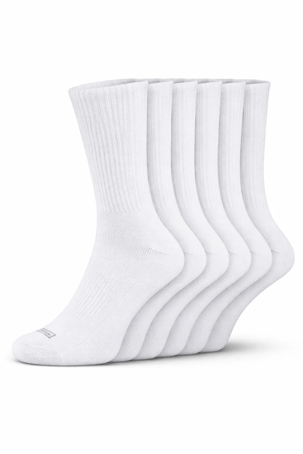 Dickies Women's 6 Packs Dri-Tech Moisture Control Crew Socks, Sizes 6-9 - ( I61002 ) - Image 4