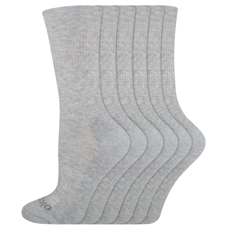 Dickies Women's 6 Packs Dri-Tech Moisture Control Crew Socks, Sizes 6-9 - ( I61002 ) - Image 5