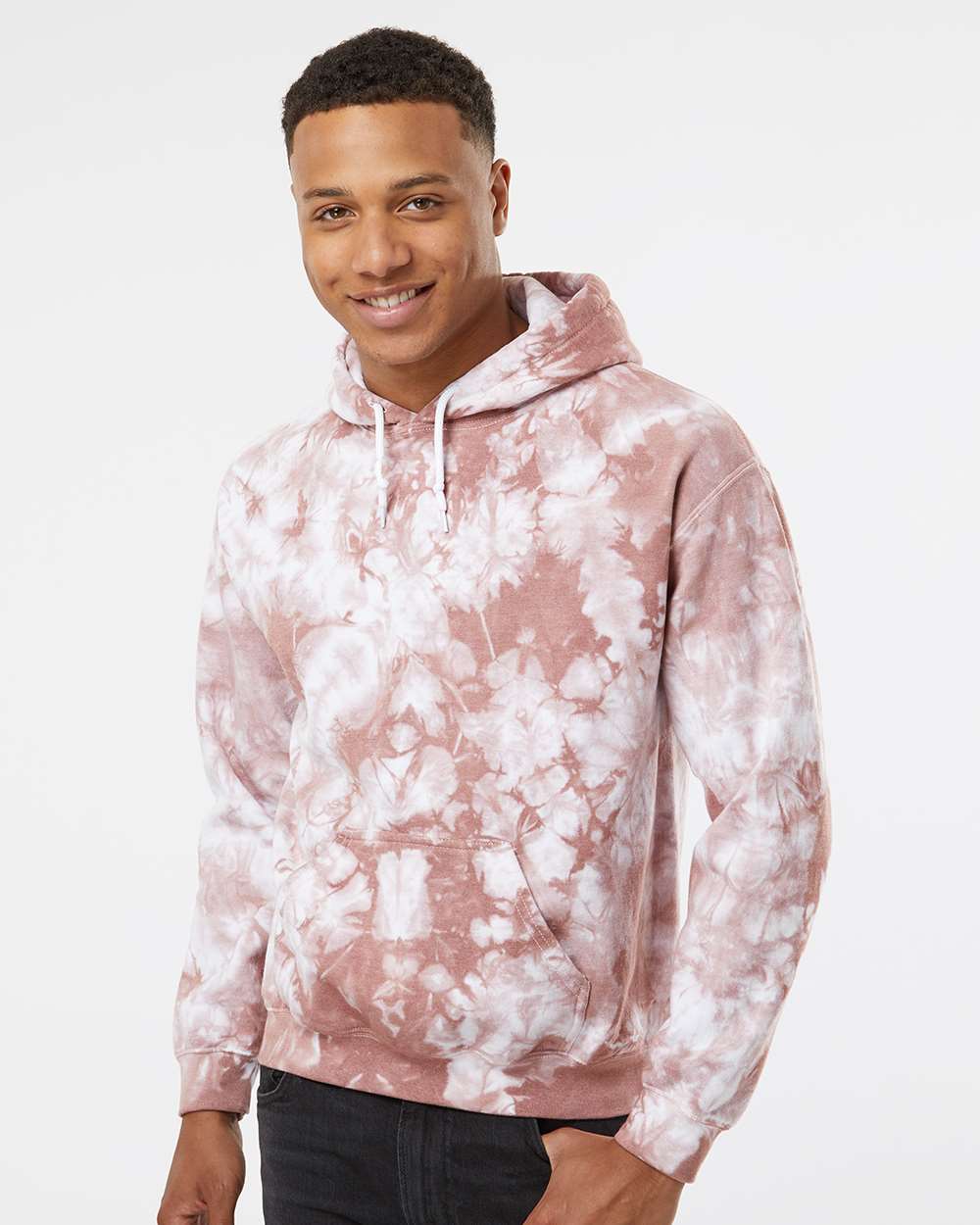 Dyenomite Blended Tie-Dyed Hooded Sweatshirt - Image 4