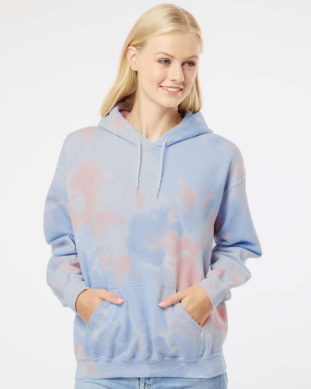 Dyenomite Blended Tie-Dyed Hooded Sweatshirt - Image 5