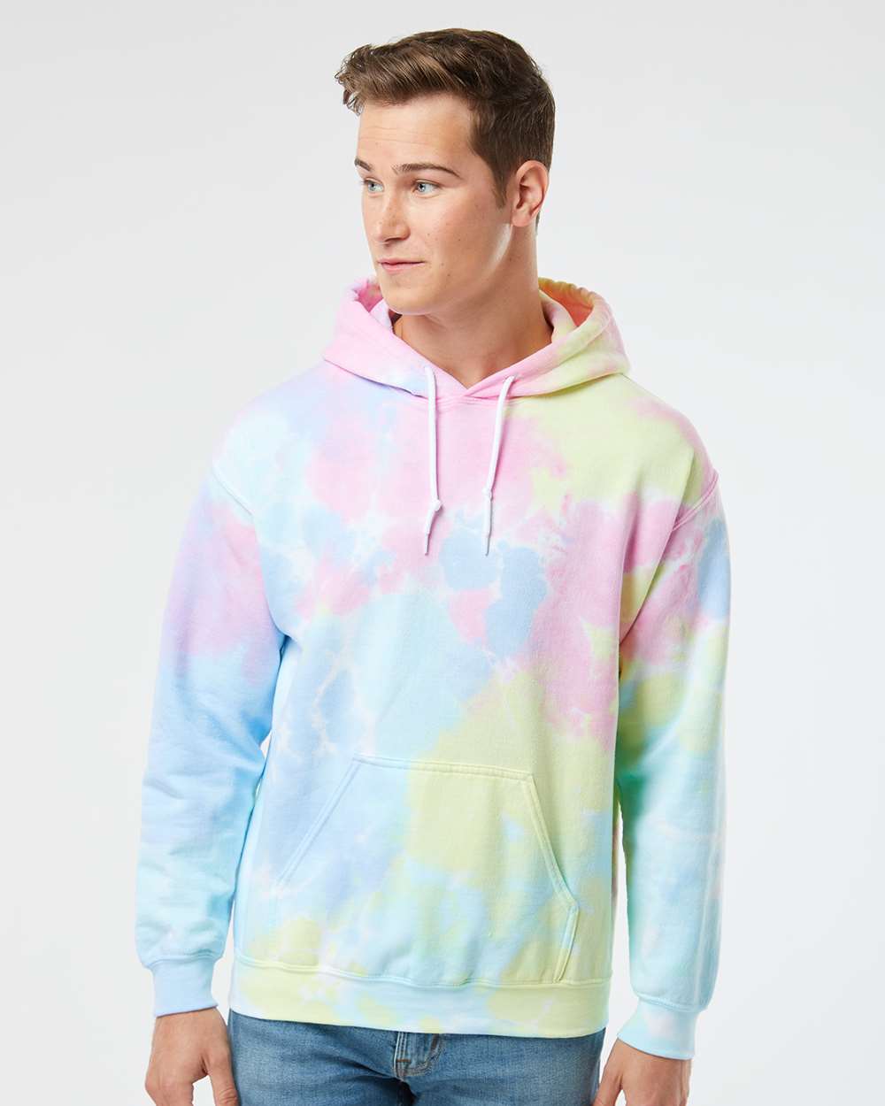 Dyenomite Blended Tie-Dyed Hooded Sweatshirt - Image 6