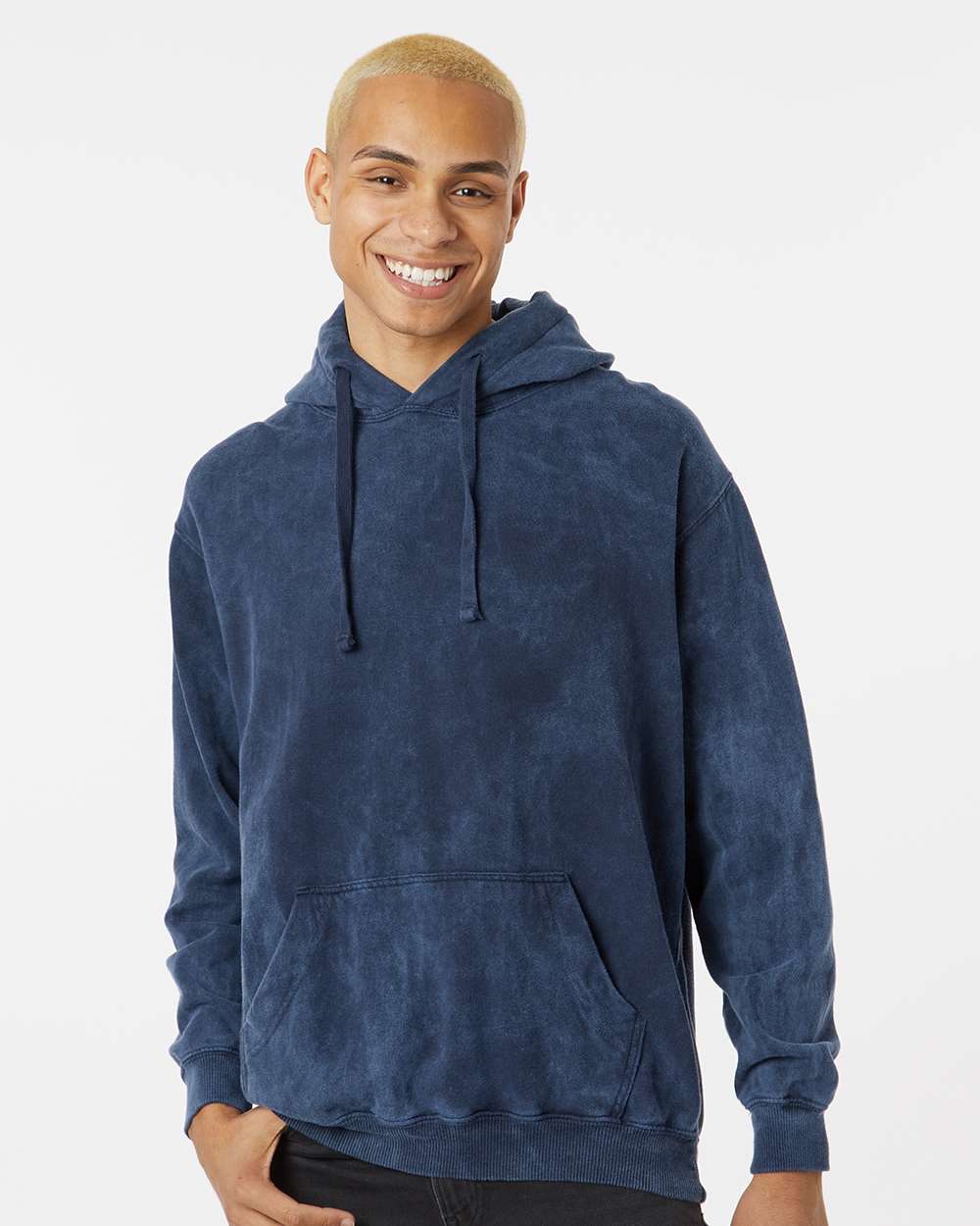 Dyenomite Premium Fleece Mineral Wash Hooded Sweatshirt - Image 7