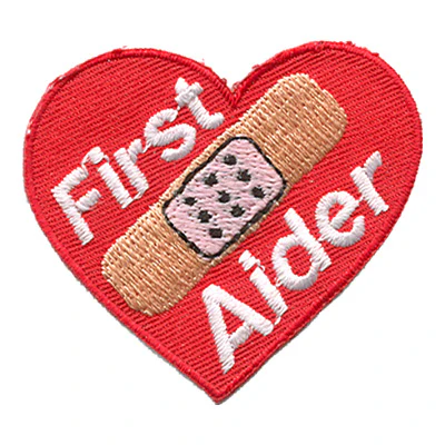 First Aider (Heart) Patch