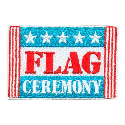 Flag Ceremony Patch