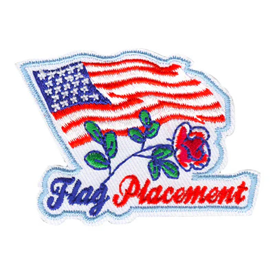 Flag Placement Patch