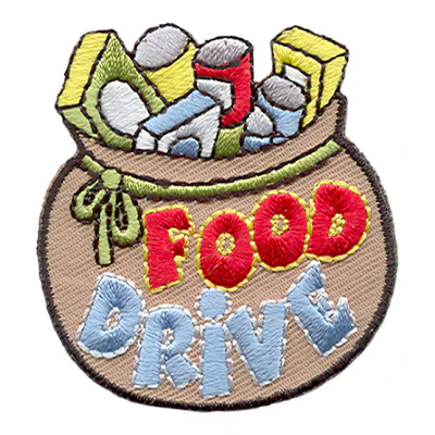 Food Drive Patch