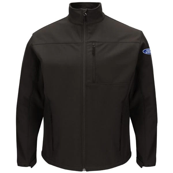 Ford® Men's Deluxe Soft Shell Jacket -  Black - FP68BK