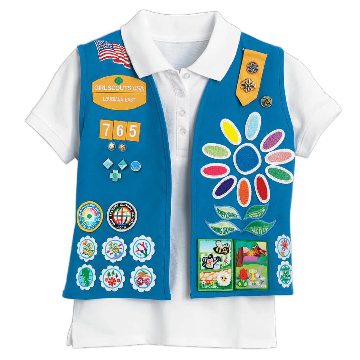 Girl Scouts Daisy Vest - Image 2
